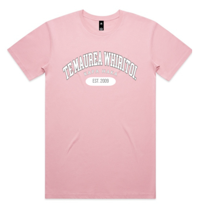 Pink Casual Tee.