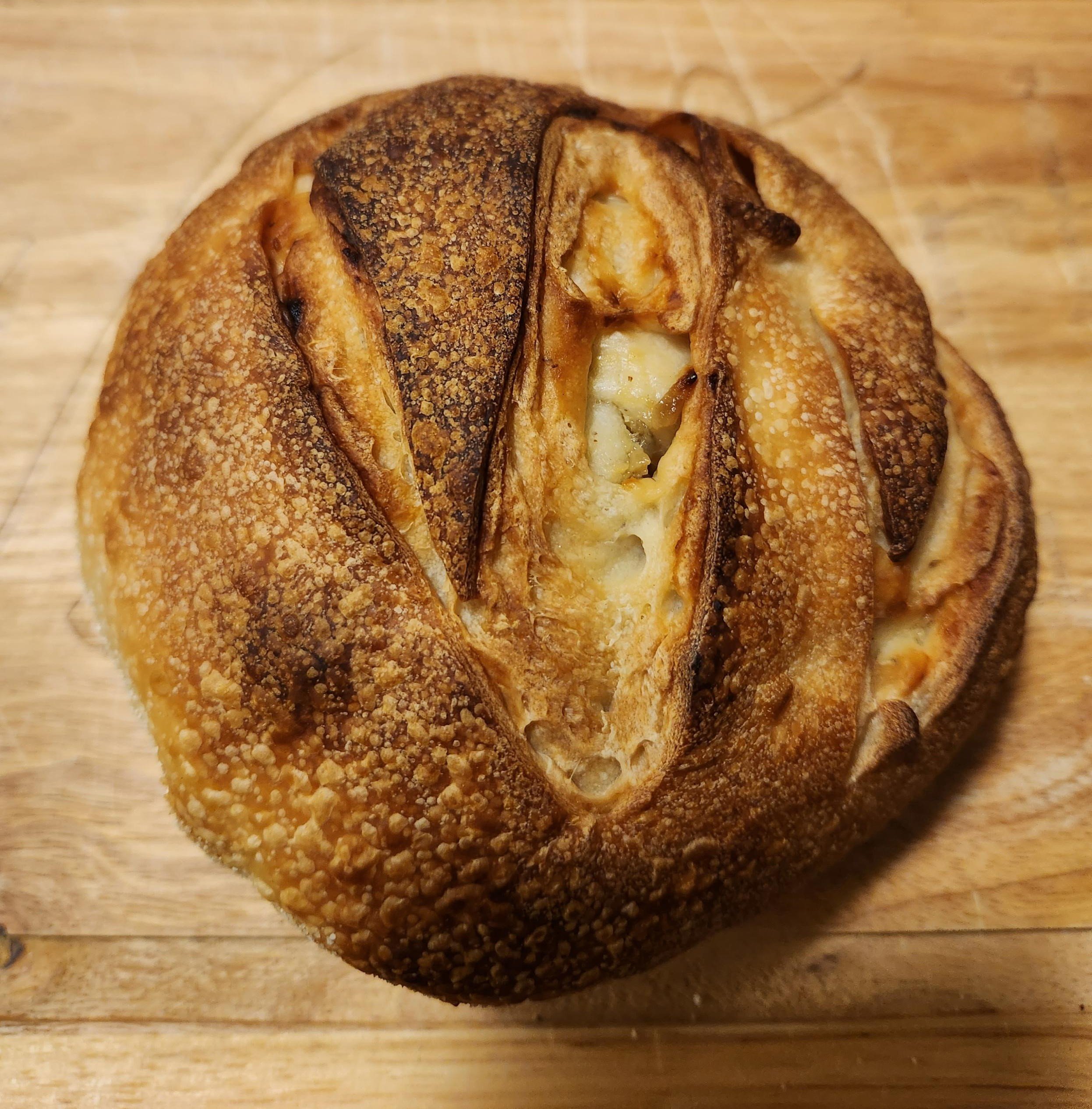 Roasted Garlic Sourdough