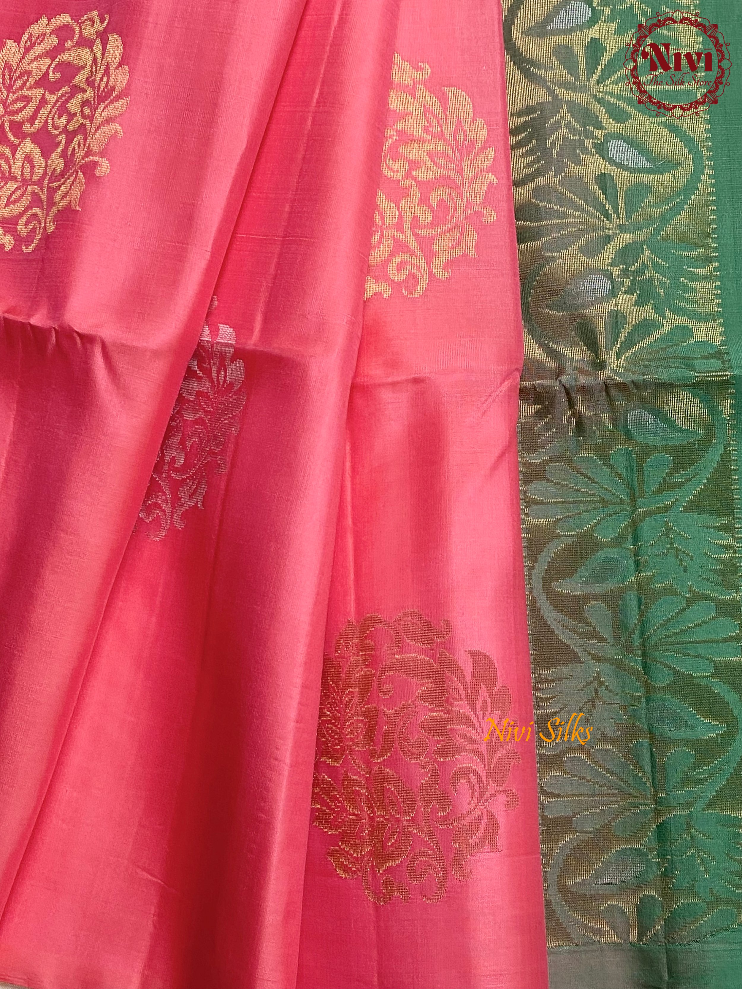 Blue Pure Handloom Kanchipuram Silk Saree Online Shopping