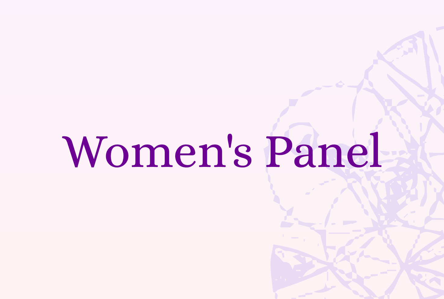 Women's Panel