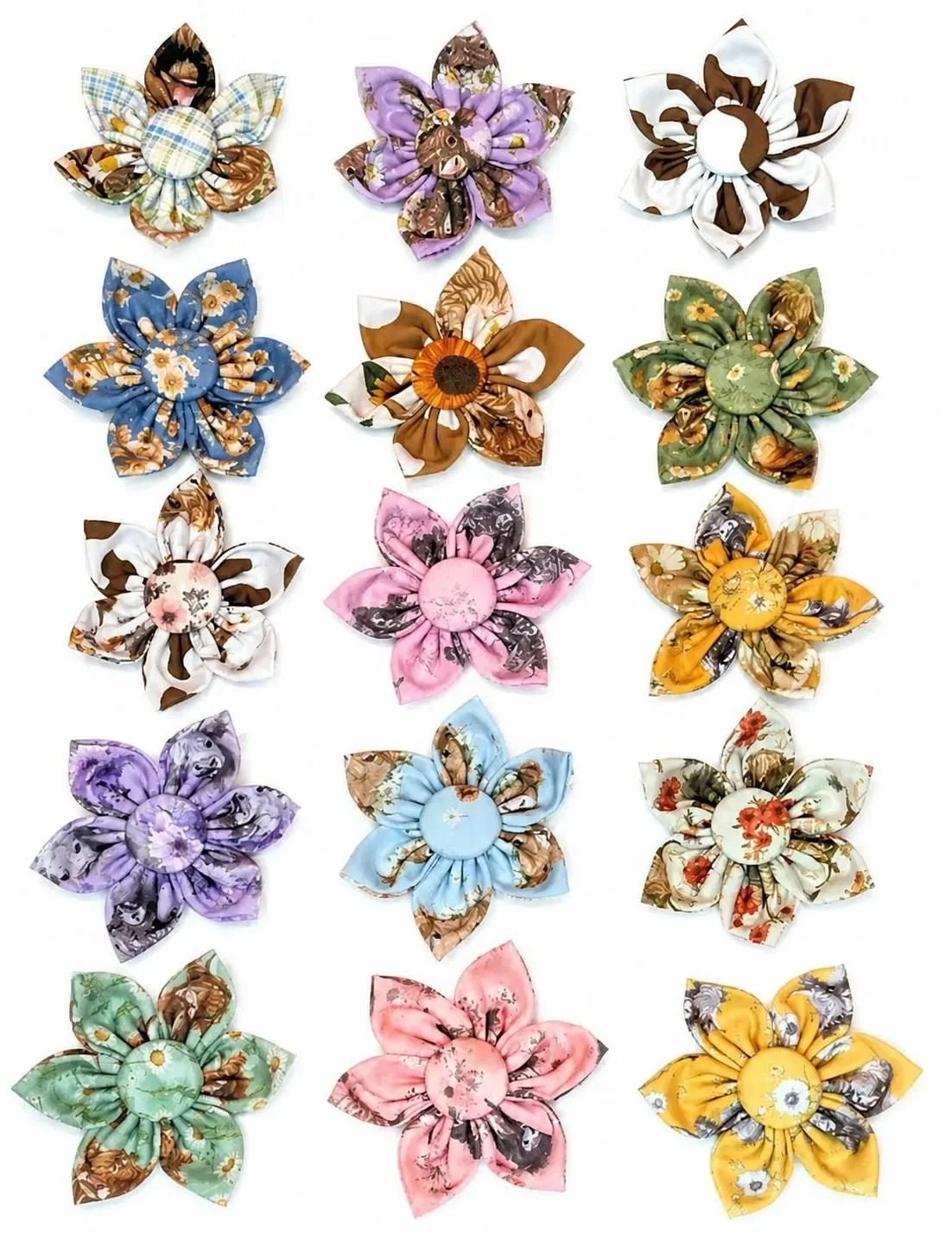 Collar Flowers Wildflower Highland Cows Assortment