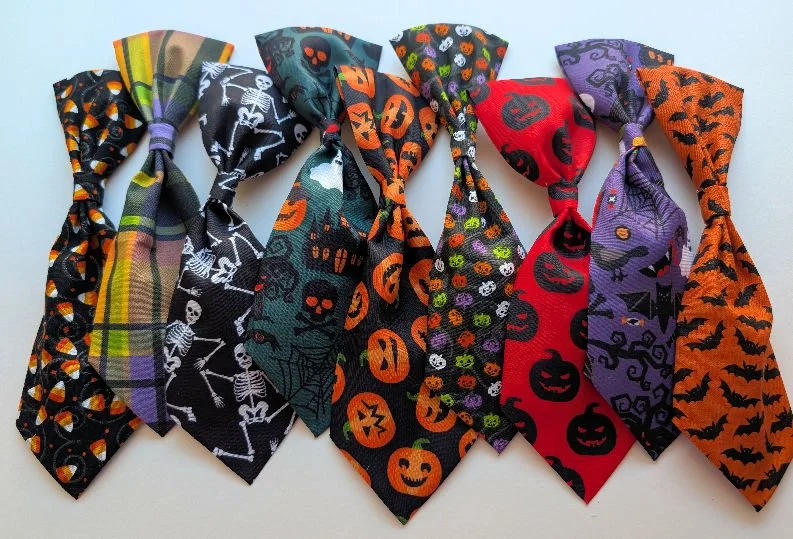 Pet Neckties Halloween Assortment