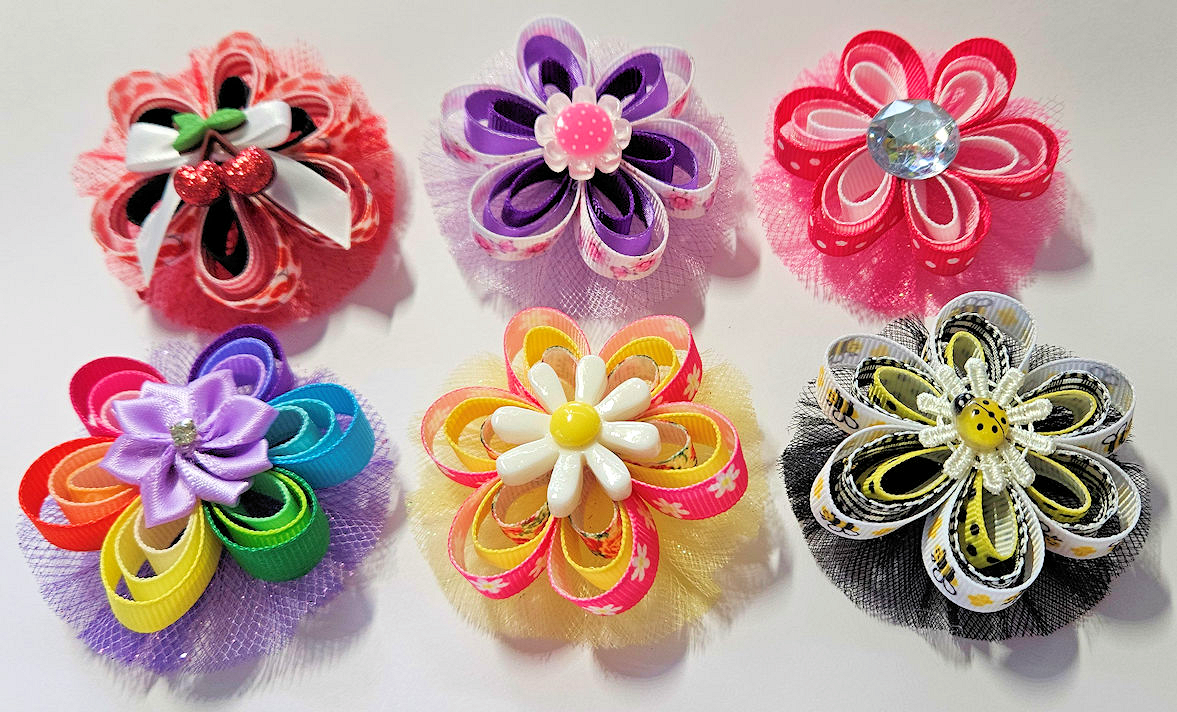 Loopy Flower Bows