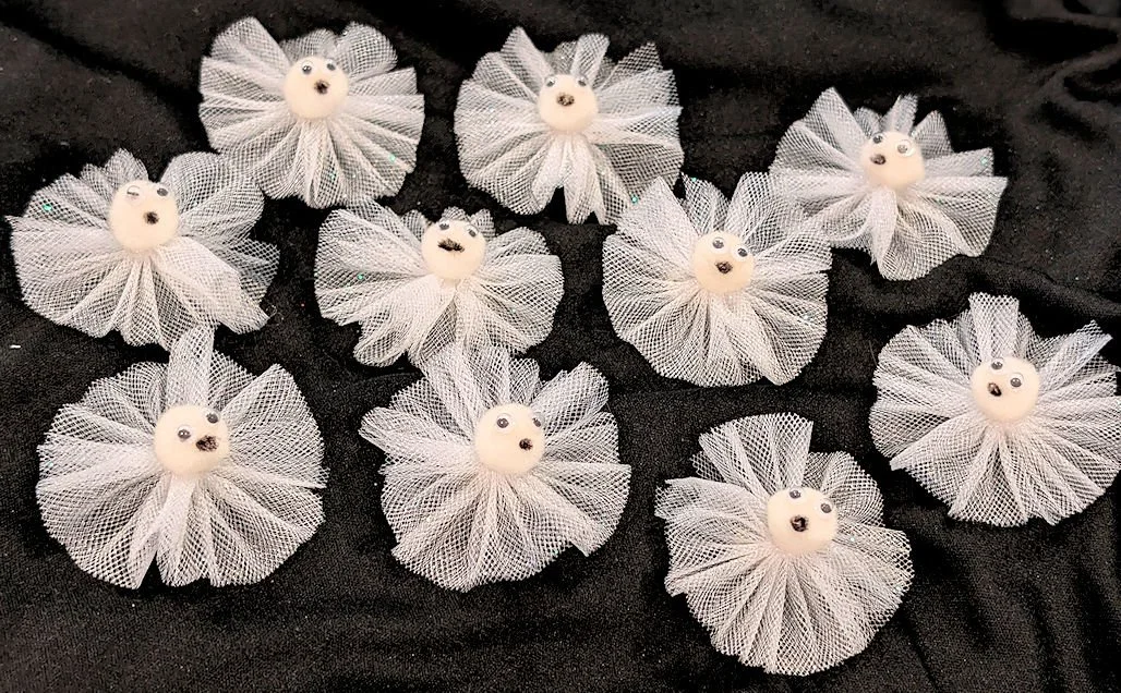 Ghost Pixie Bows