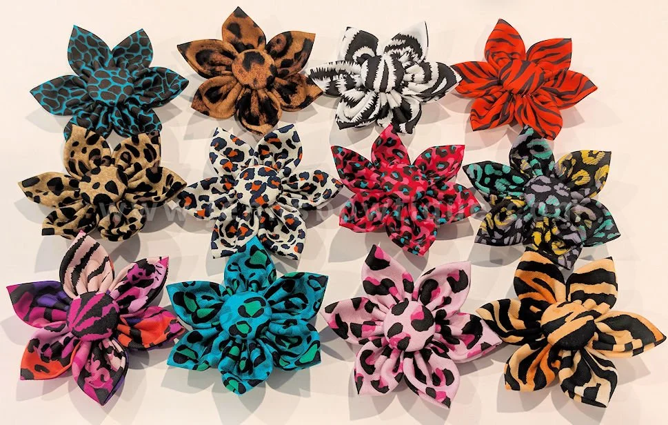 Collar Flowers Animal Prints Assortment