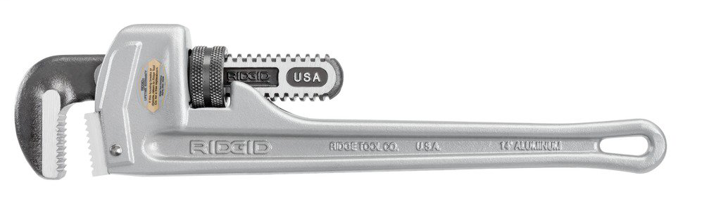RIDGID 31100 Model 818 Aluminum Straight Pipe Wrench