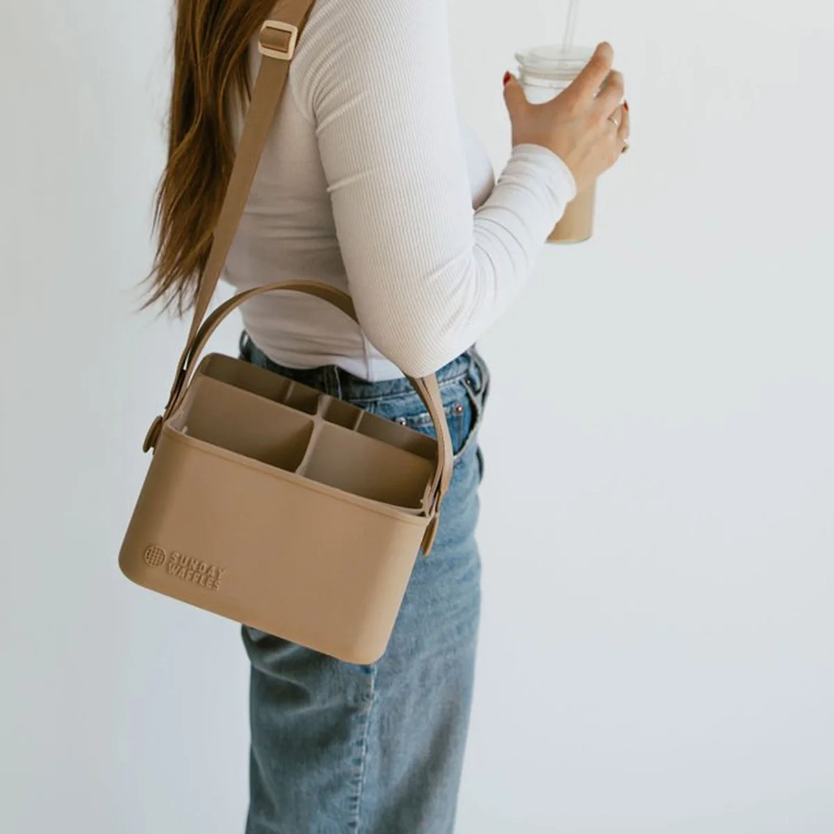 SundayWaffles-bevvy-tote-latte-crossbody-product-design-spitfire.webp