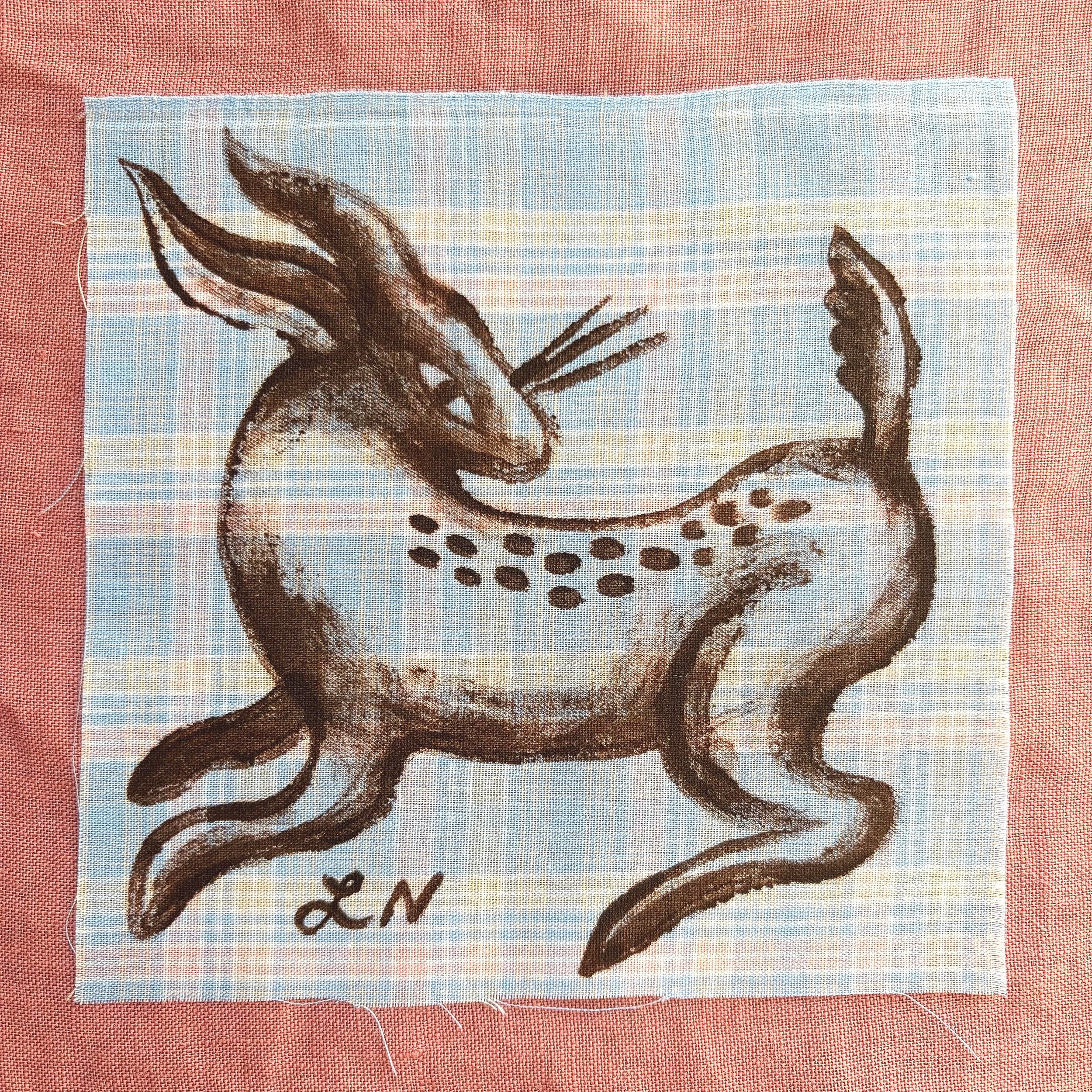 Original Hand-Painted Patch