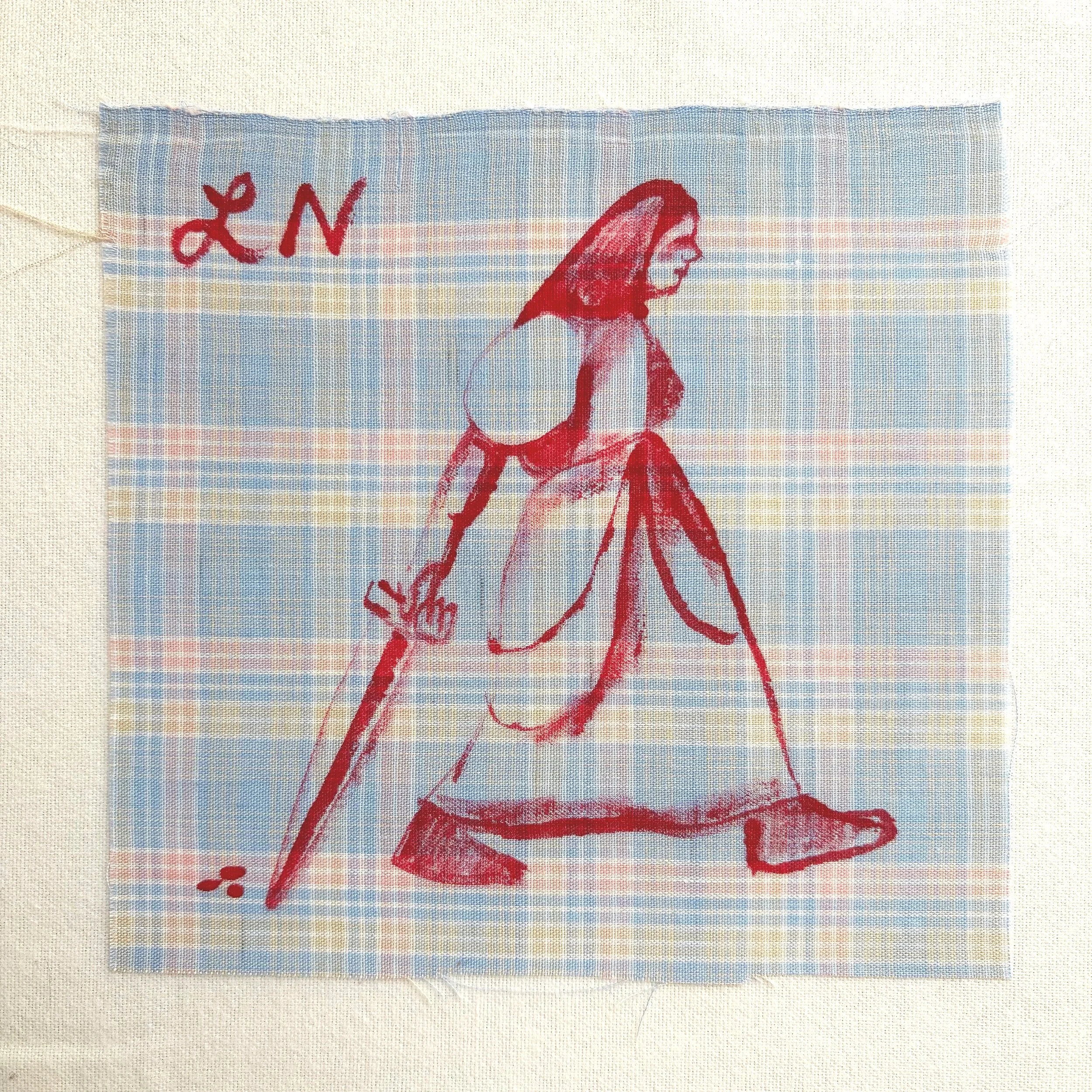 Original Hand-Painted Patch