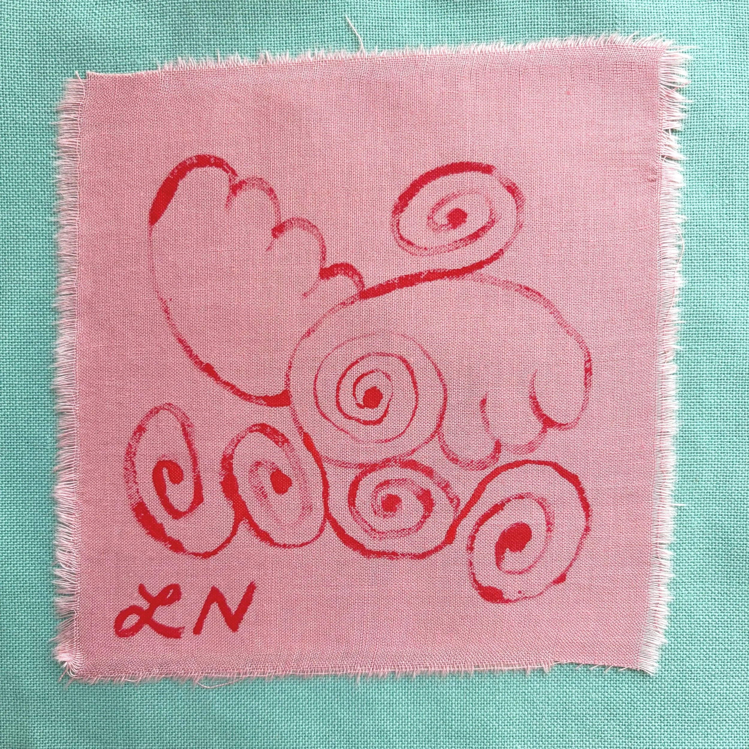 Original Hand-Painted Patch