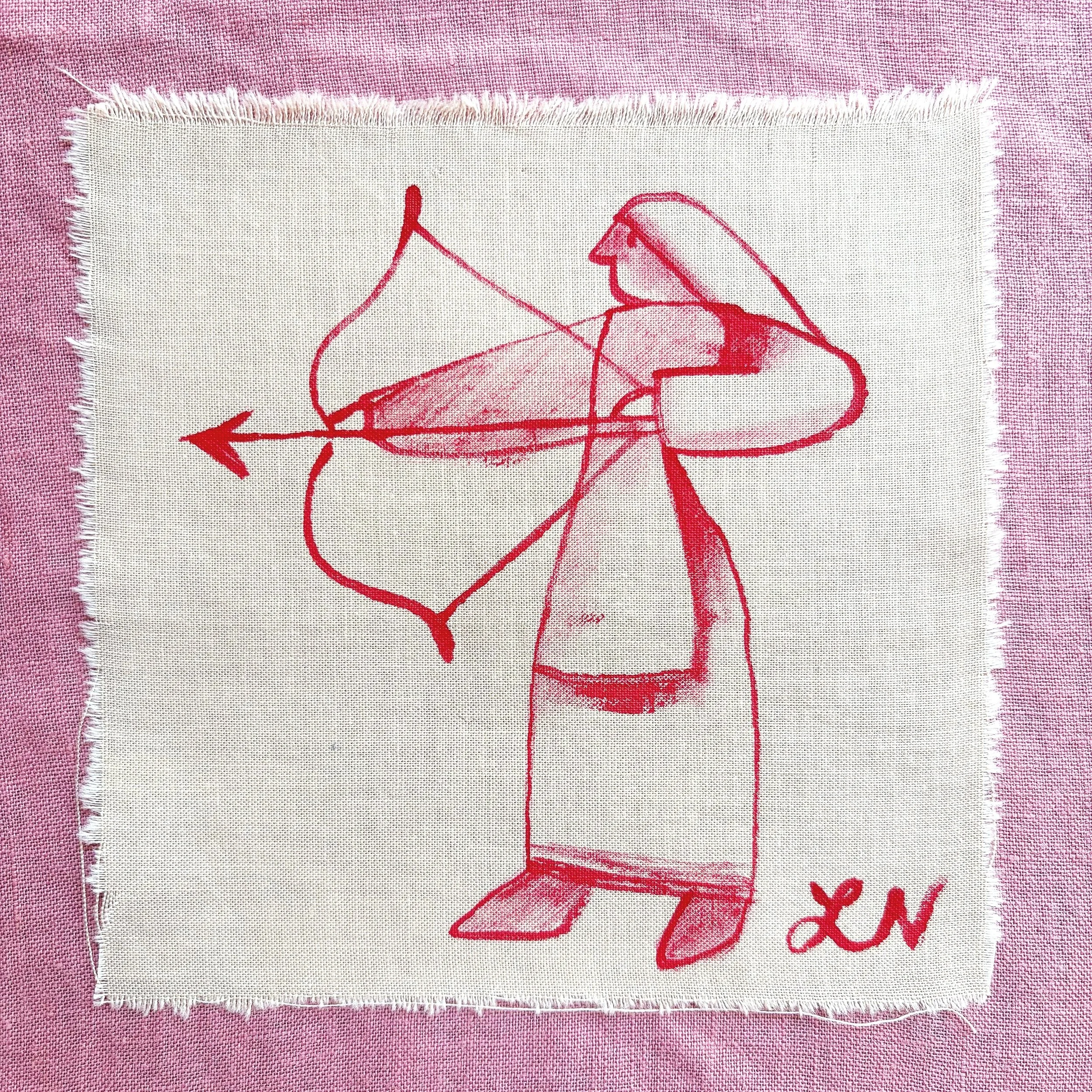 Original Hand-Painted Patch