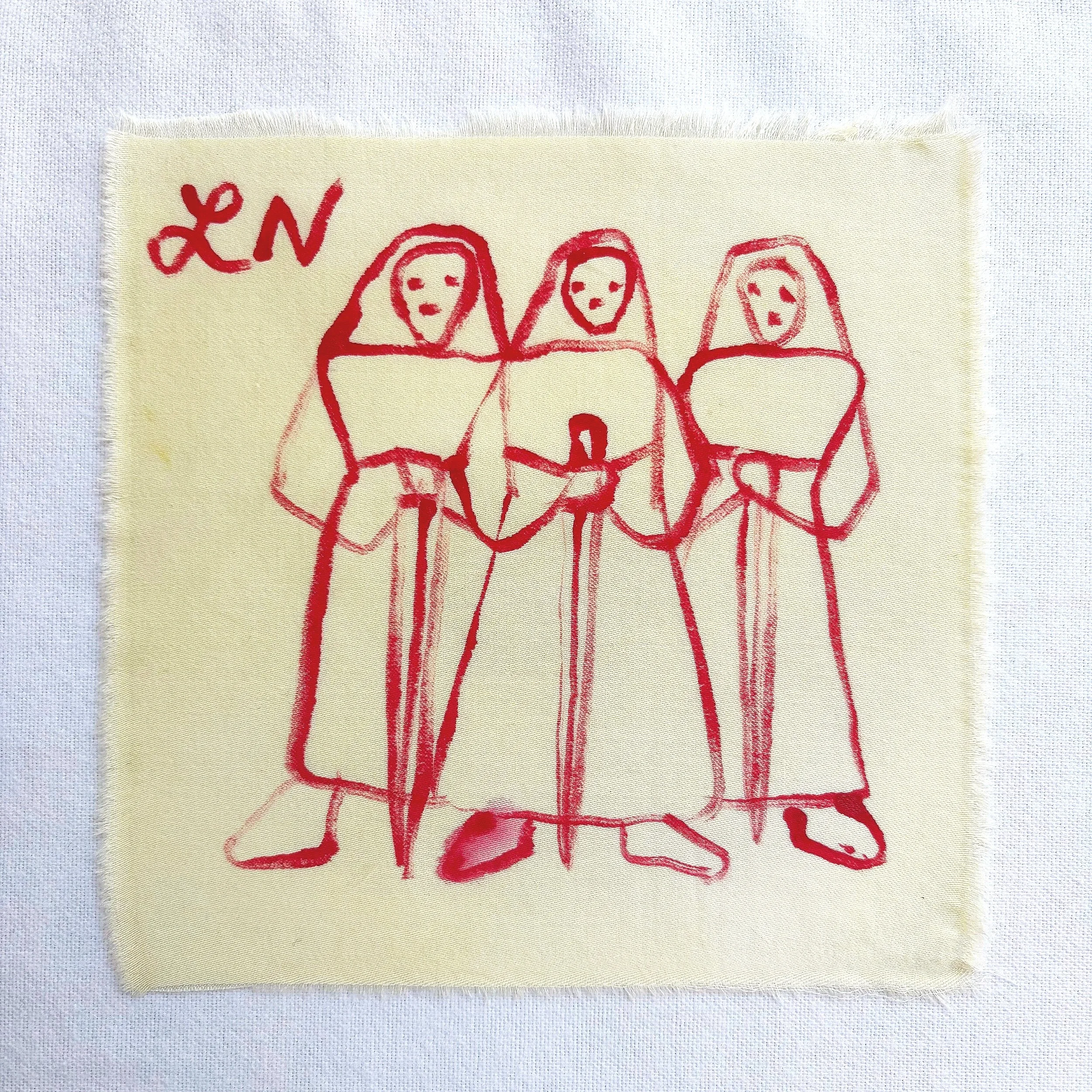 Original Hand-Painted Patch