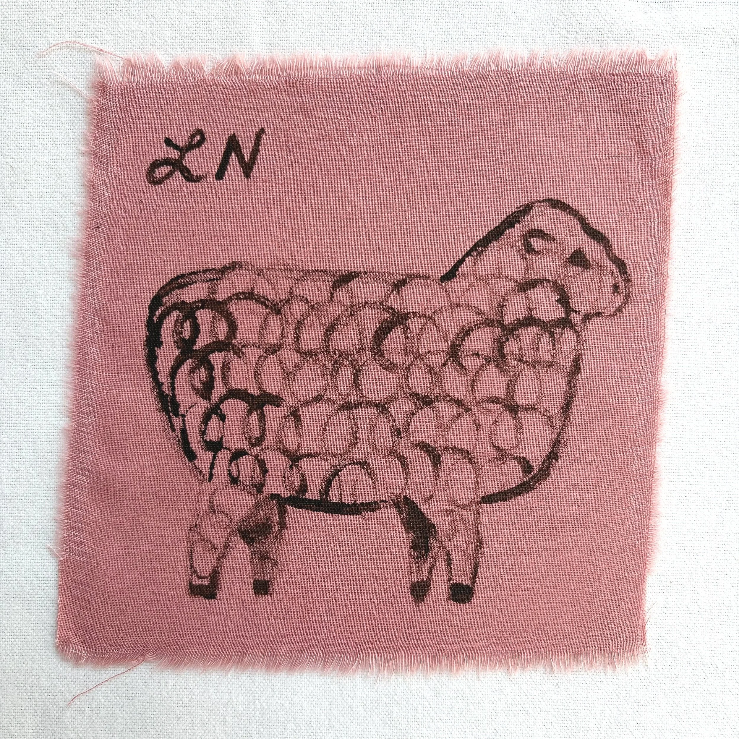 Original Hand-Painted Patch