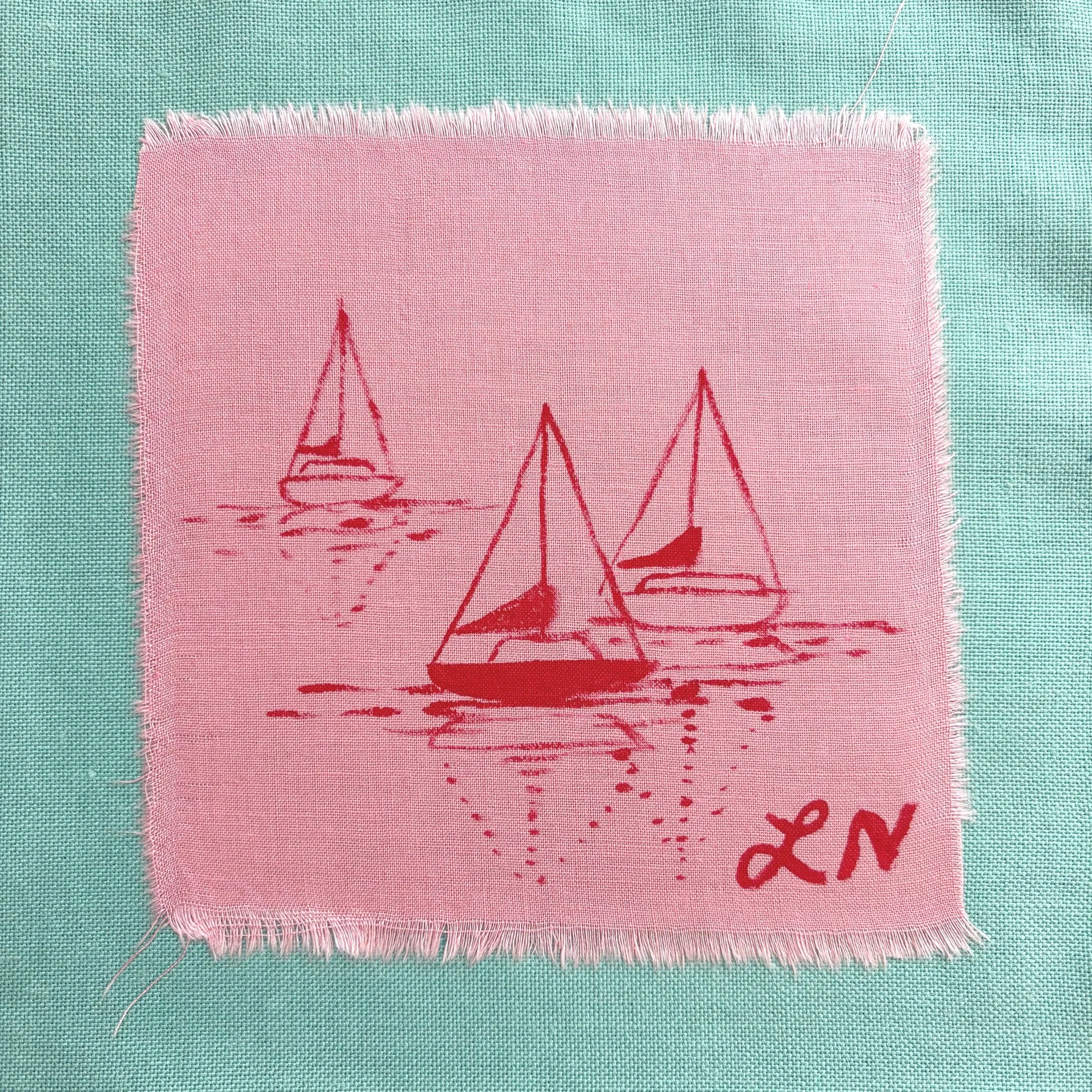 Original Hand-Painted Patch