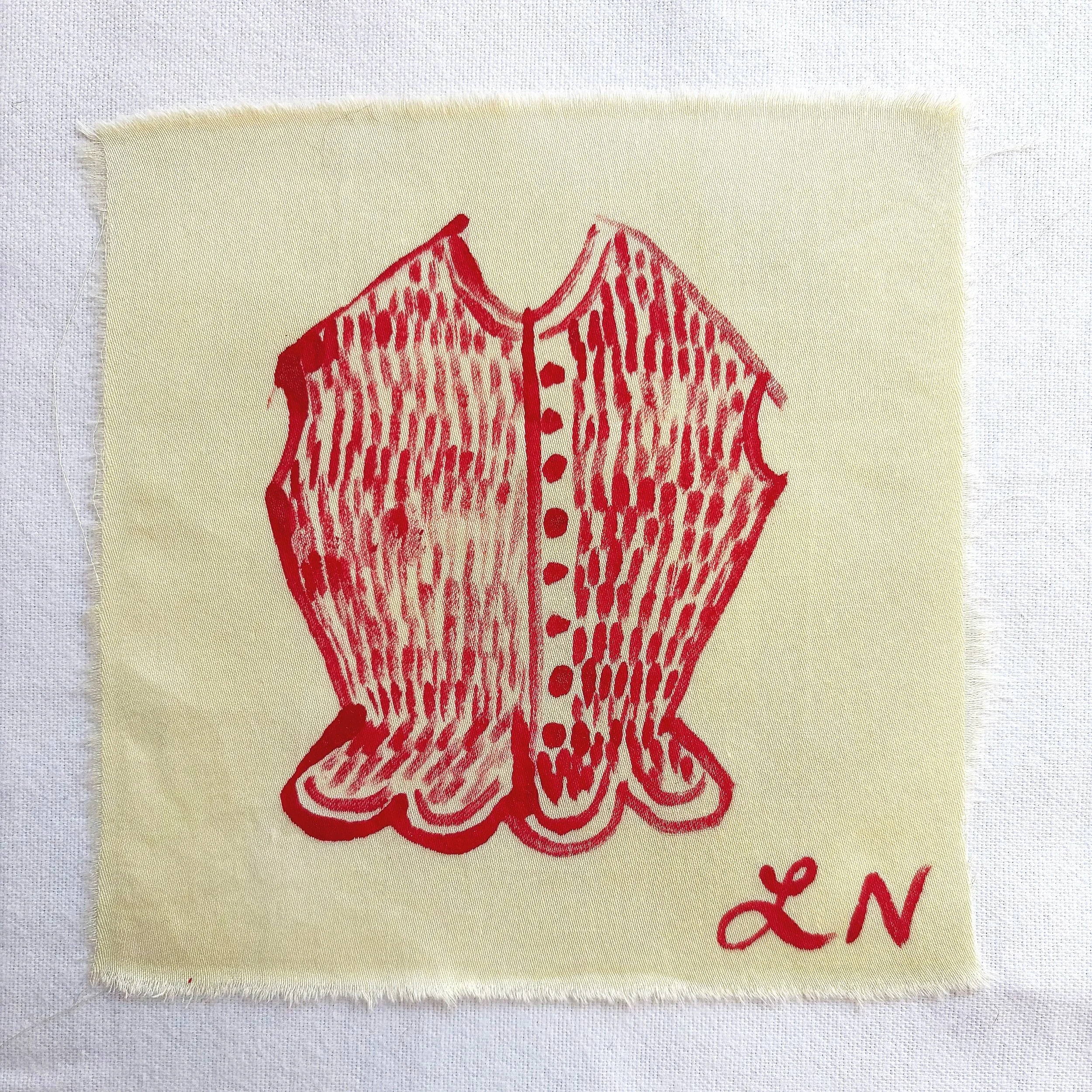 Original Hand-Painted Patch