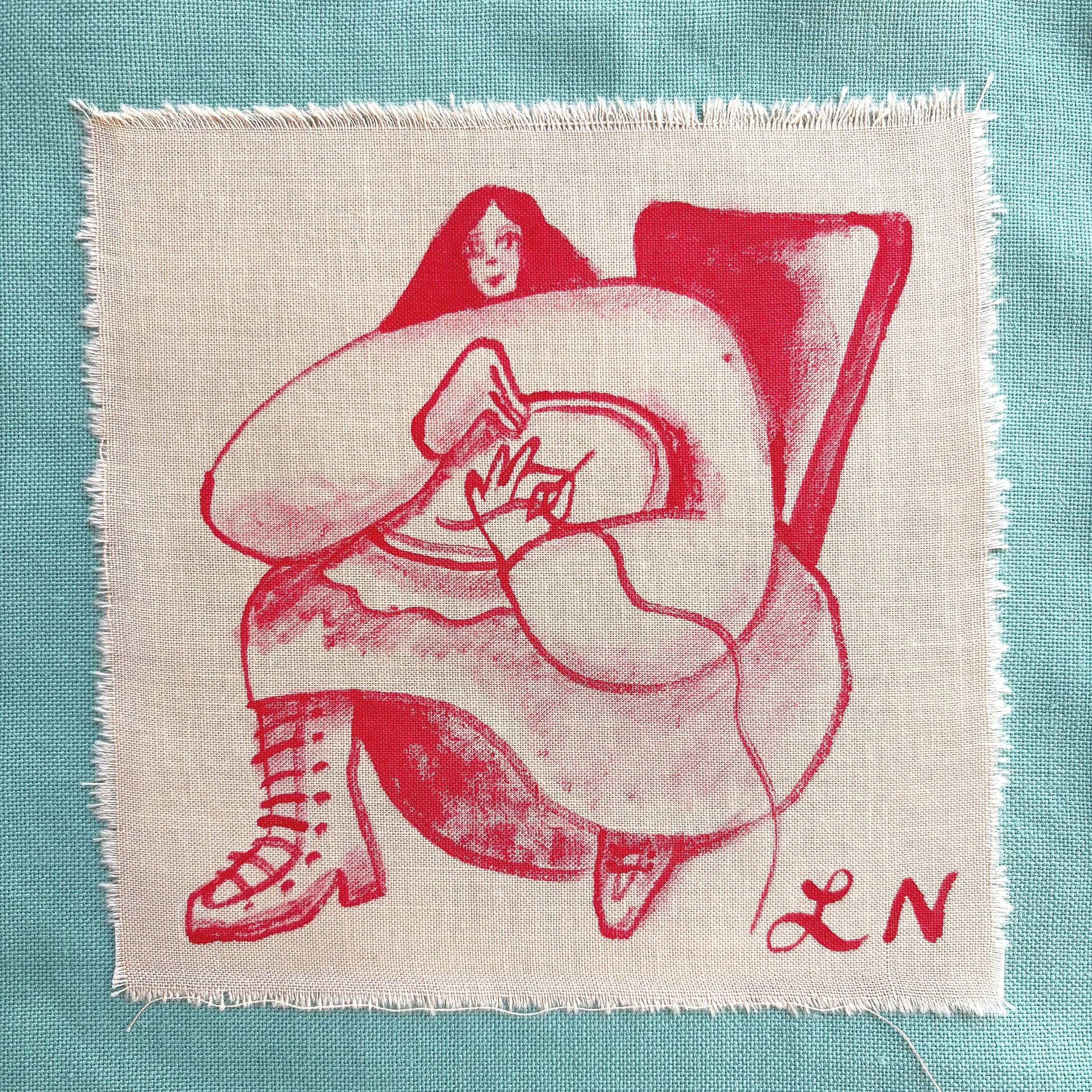 Original Hand-Painted Patch