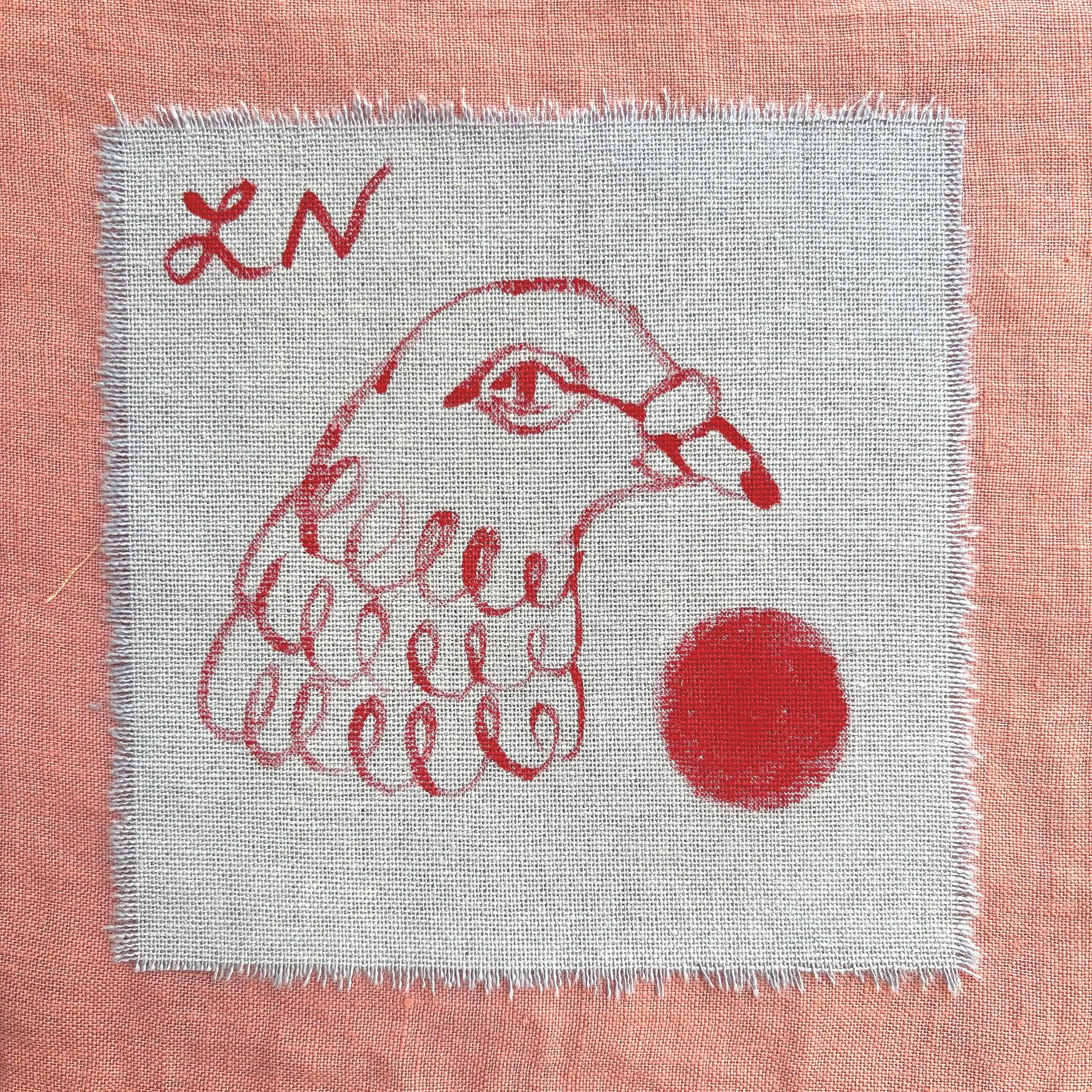 Original Hand-Painted Patch