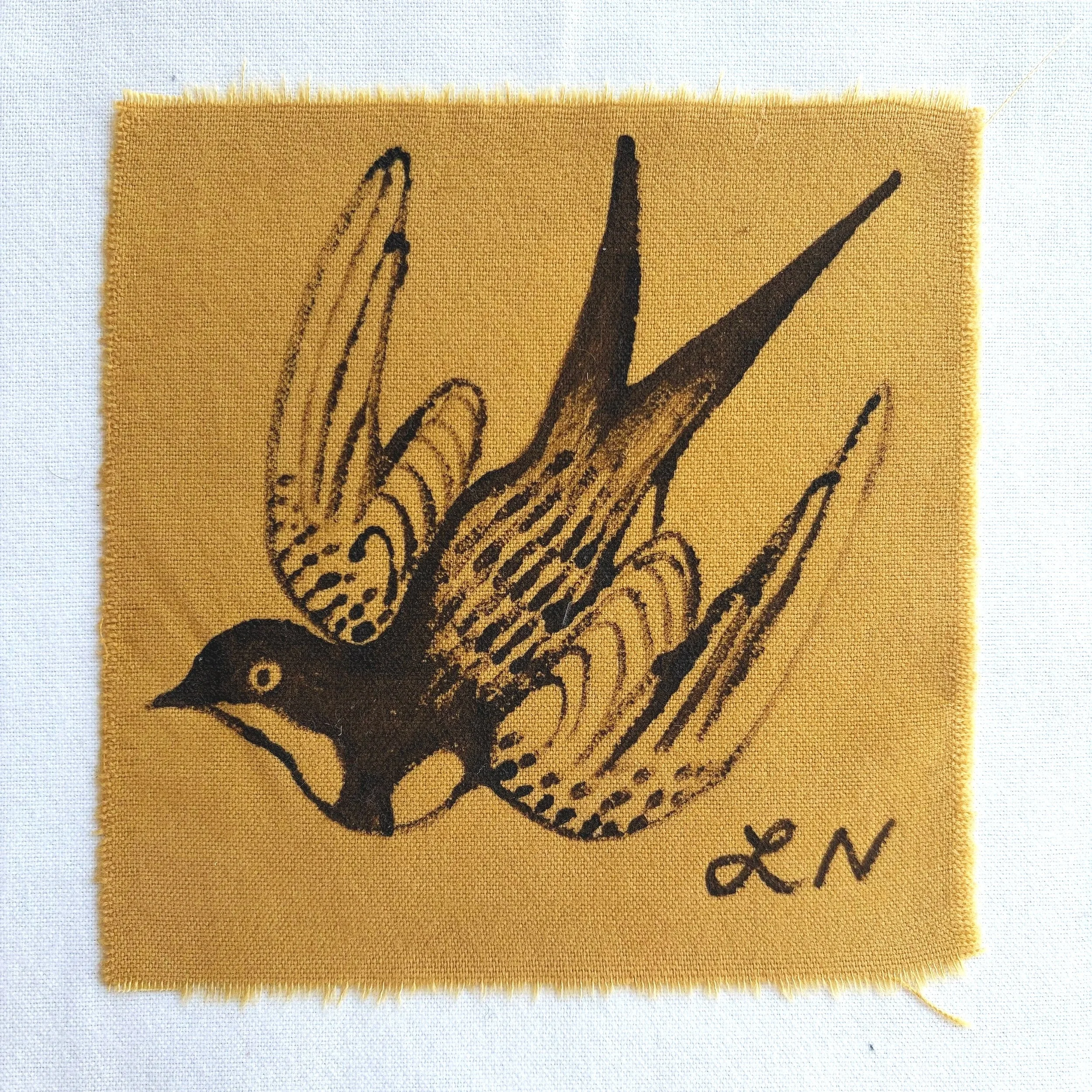 Original Hand-Painted Patch