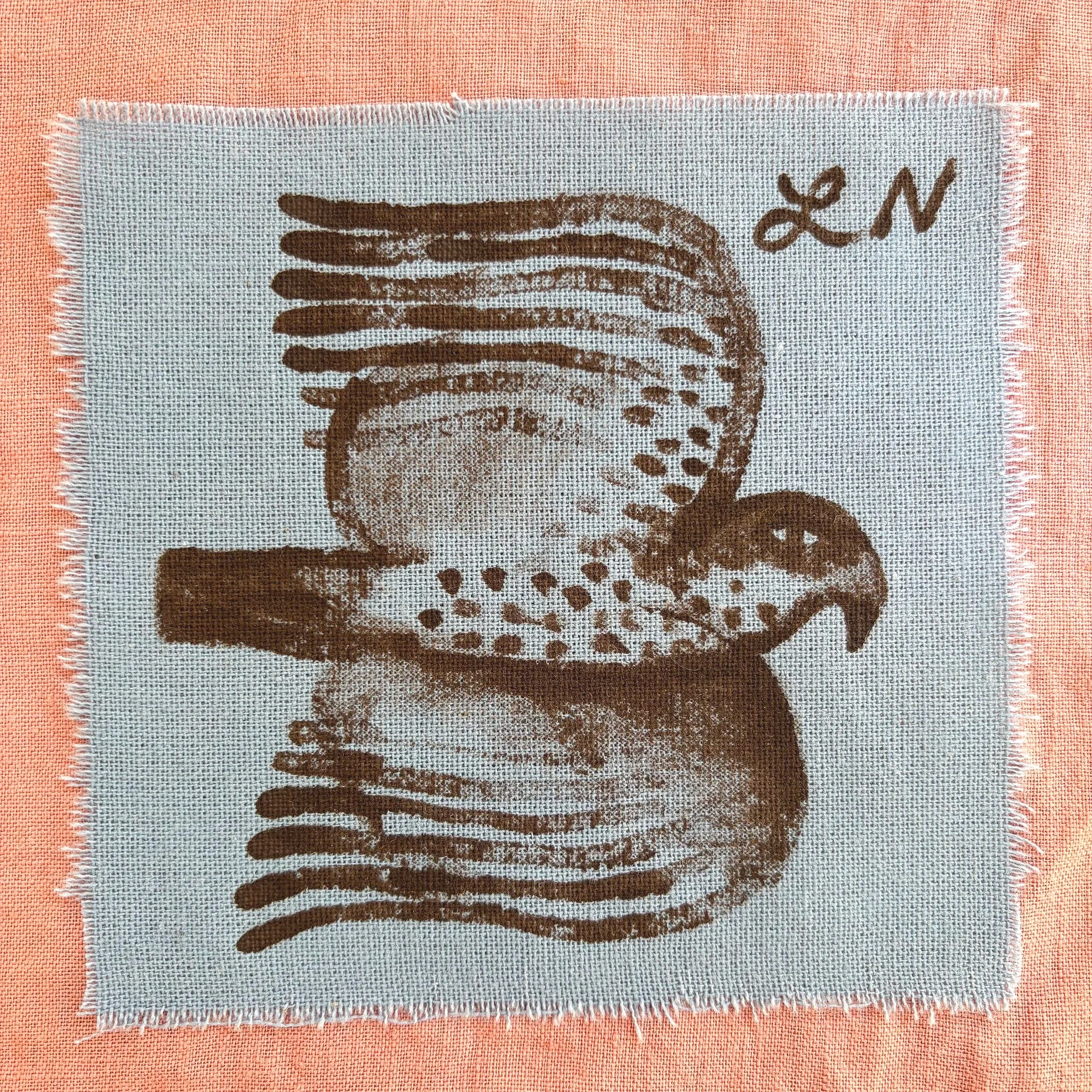Original Hand-Painted Patch