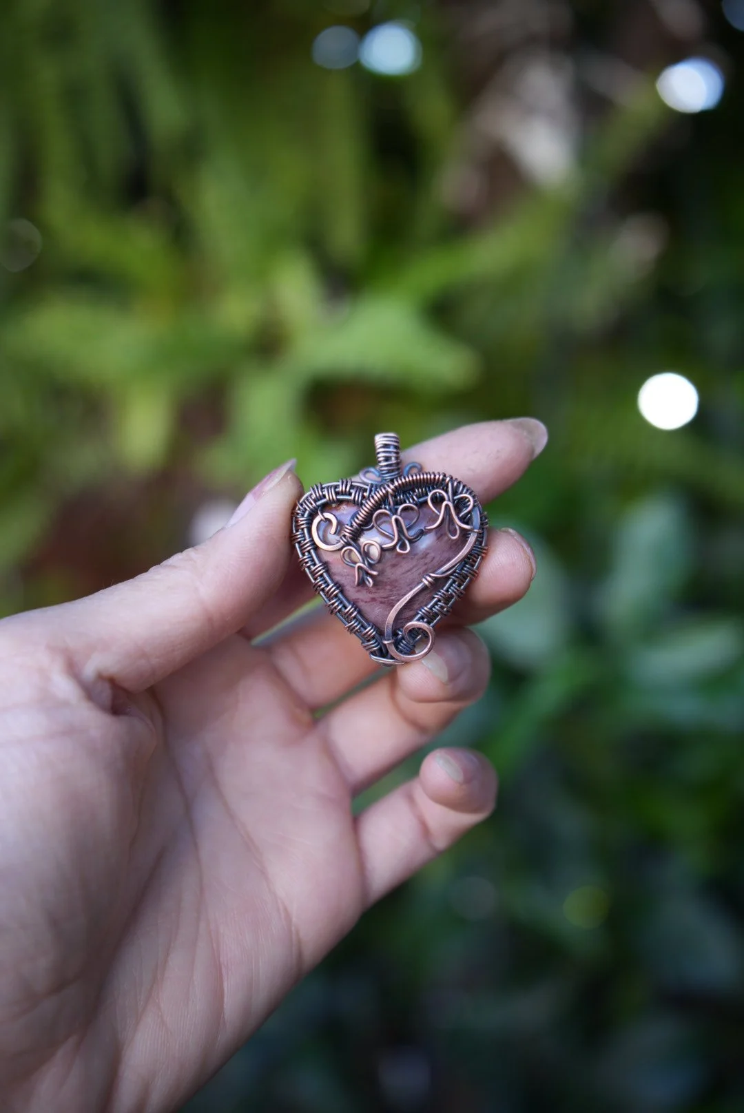 Bleeding Hearts Pendant