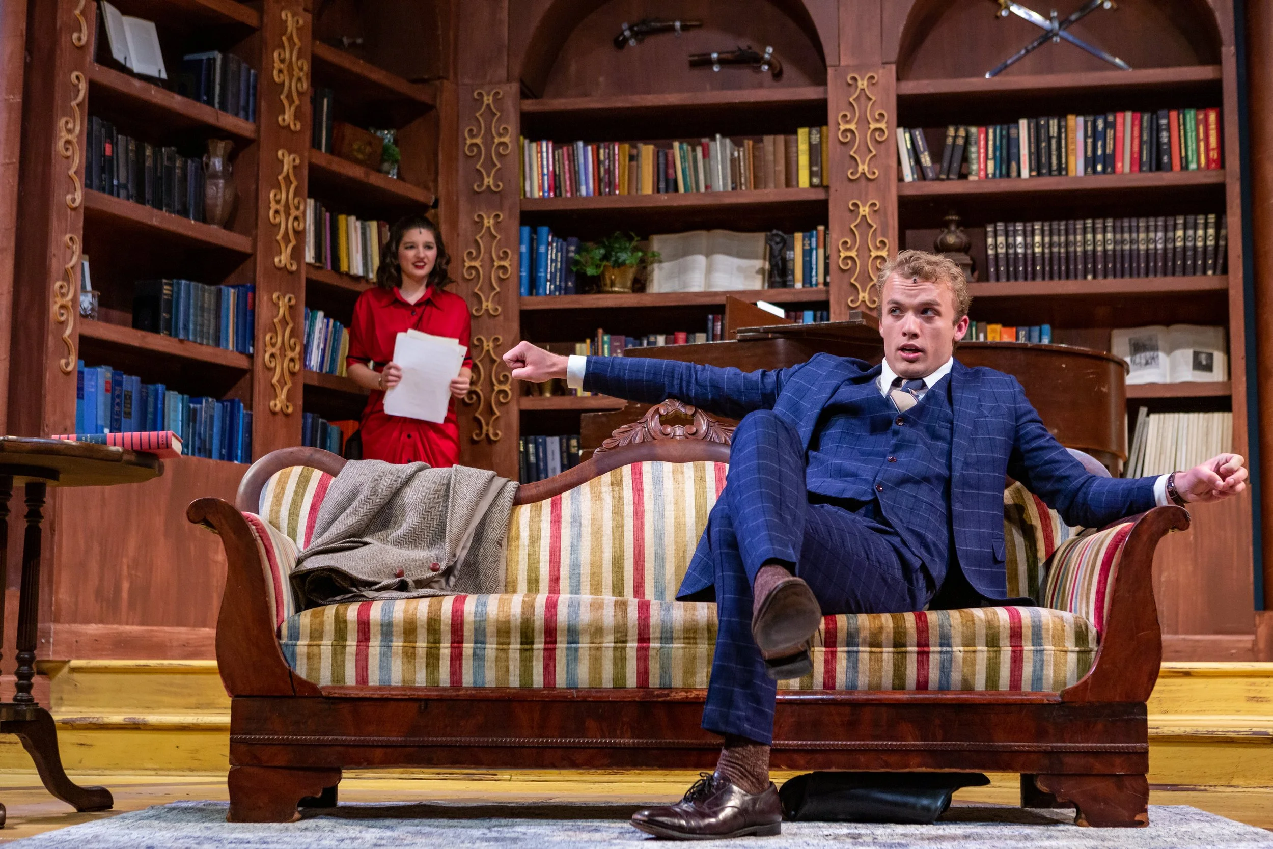 July 13, 2022. Searcy Summer Dinner Theater. Musical Comedy Murders of 1940