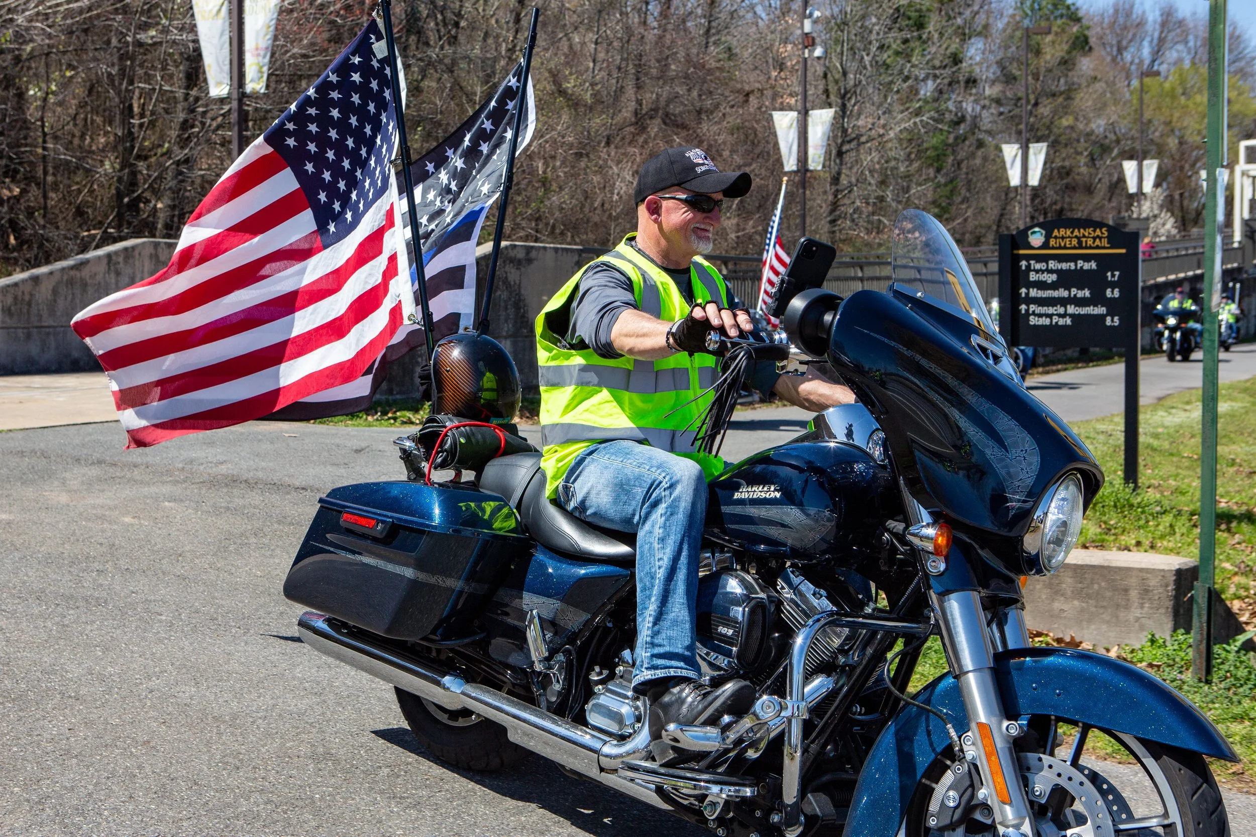 March 3, 2022. Arkansas Run for the Fallen. Motorcycle Crew
