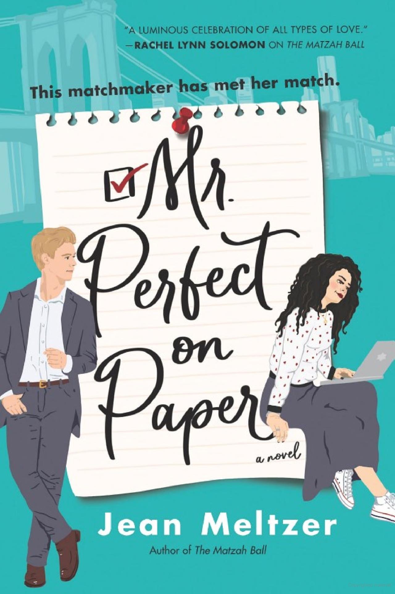 A Jewish Girl for Chris: Mr. Perfect on Paper by Jean Meltzer