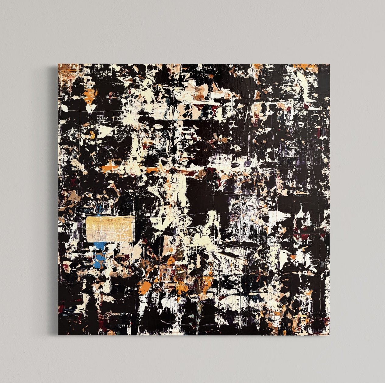 The Weight Of Everything 36 x 36 Mixed Media