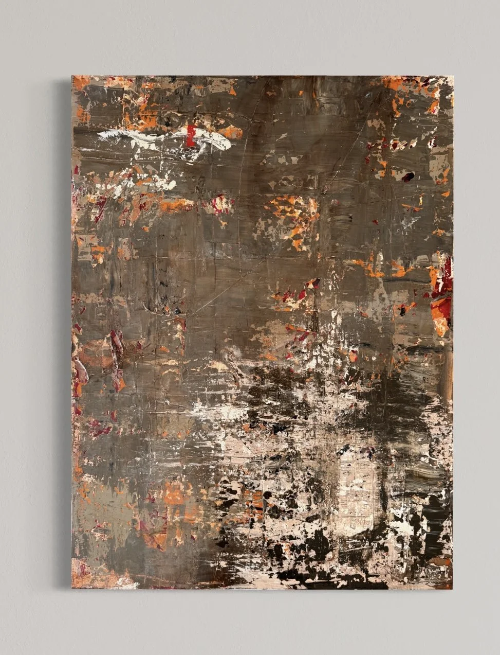 Joy, Beneath The Layers 40 x 30 Mixed Media