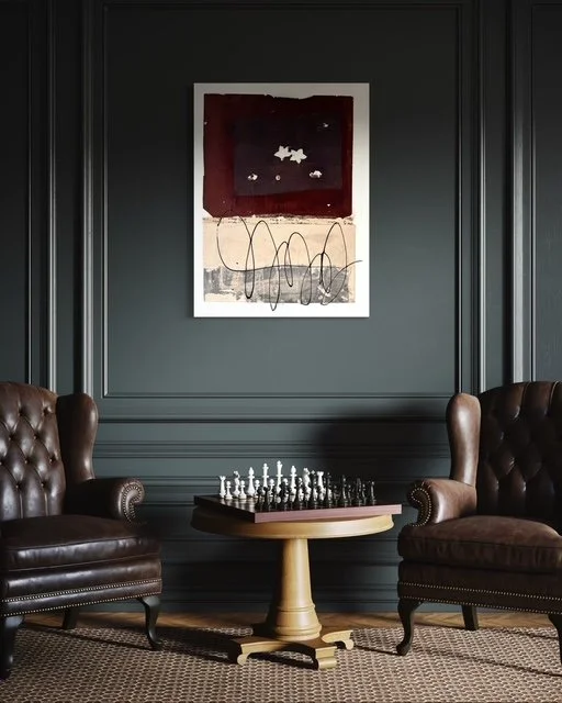 Postcards I Never Sent 40 x 30 Mixed Media 6.JPG