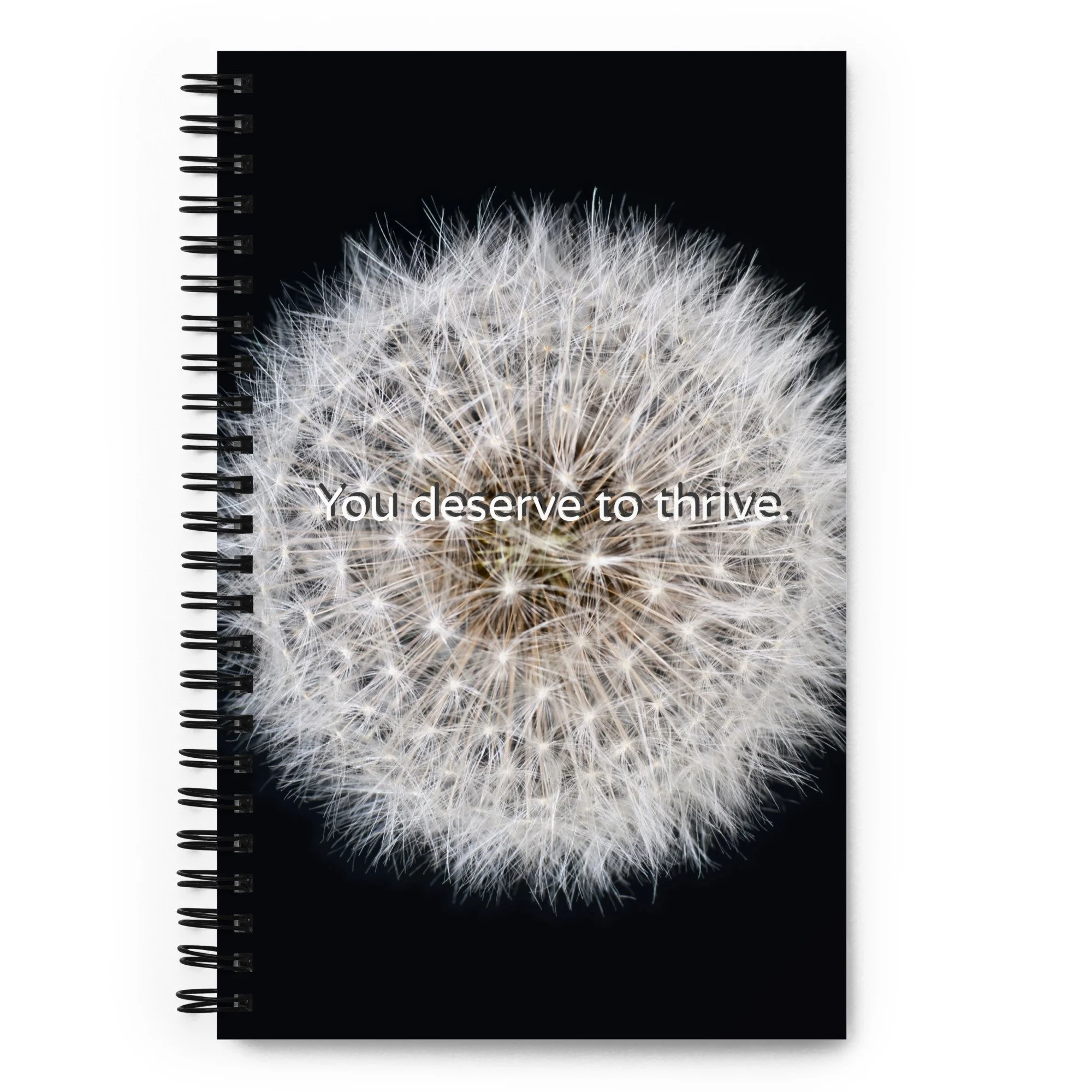 Thrive Dandelion Notebook - spiral