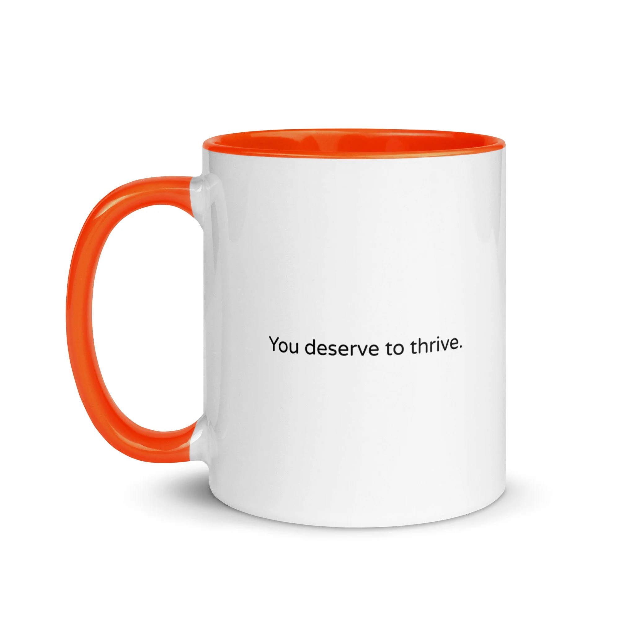 Thrive Mug - glossy color blocked