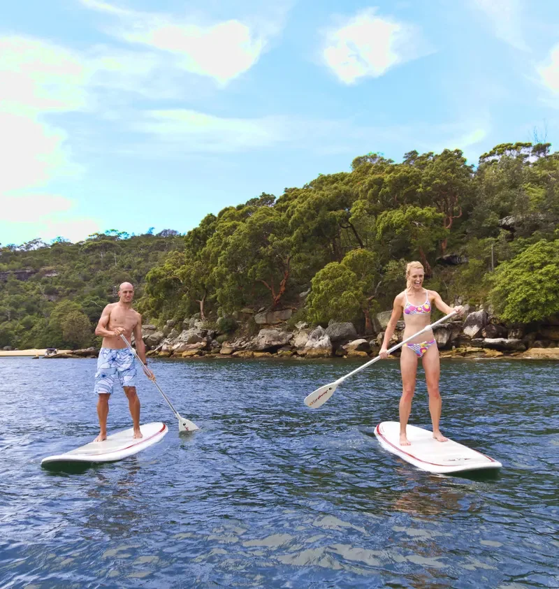 Paddle boarding Manly pic.webp