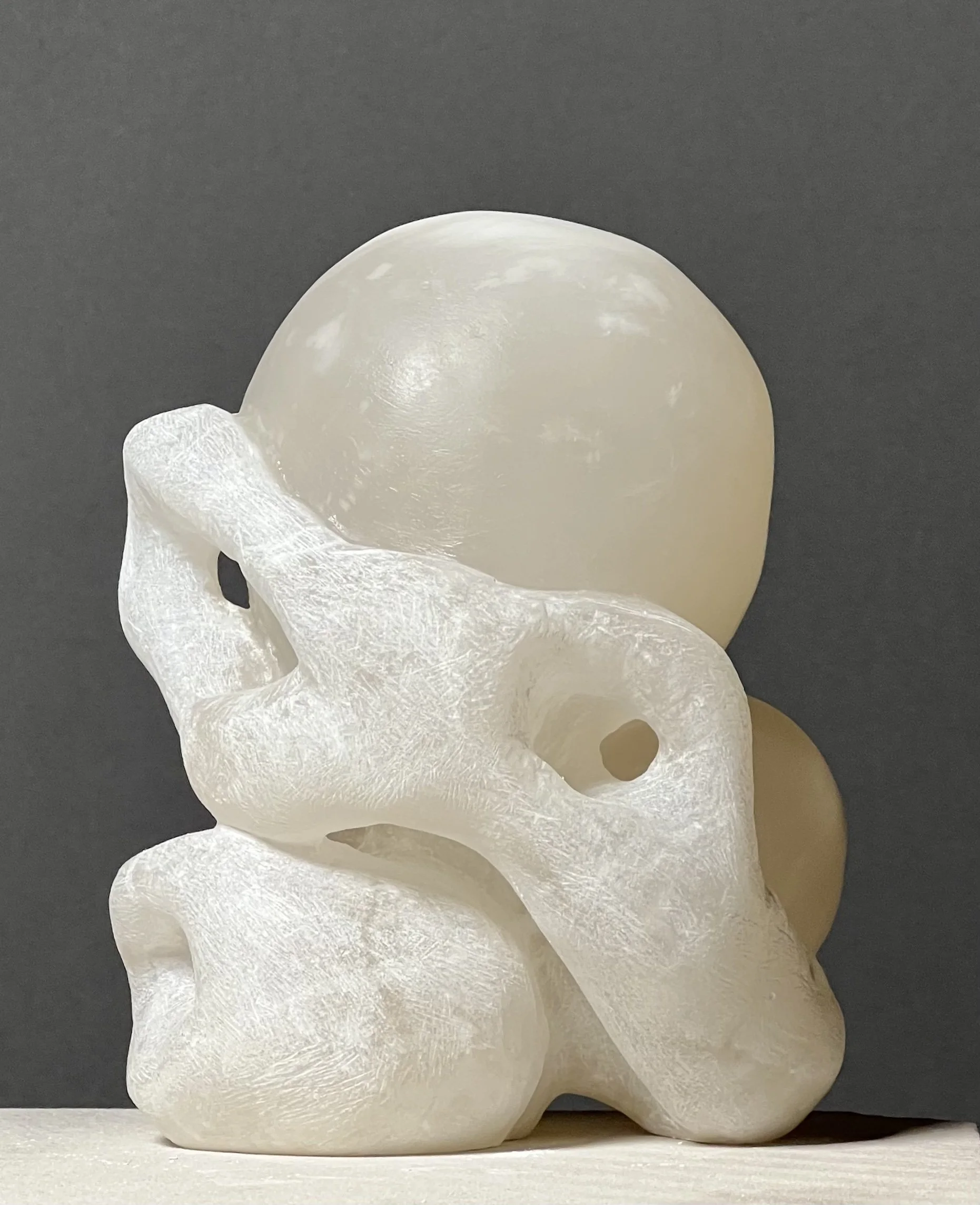 "no. 3", 2026, alabaster