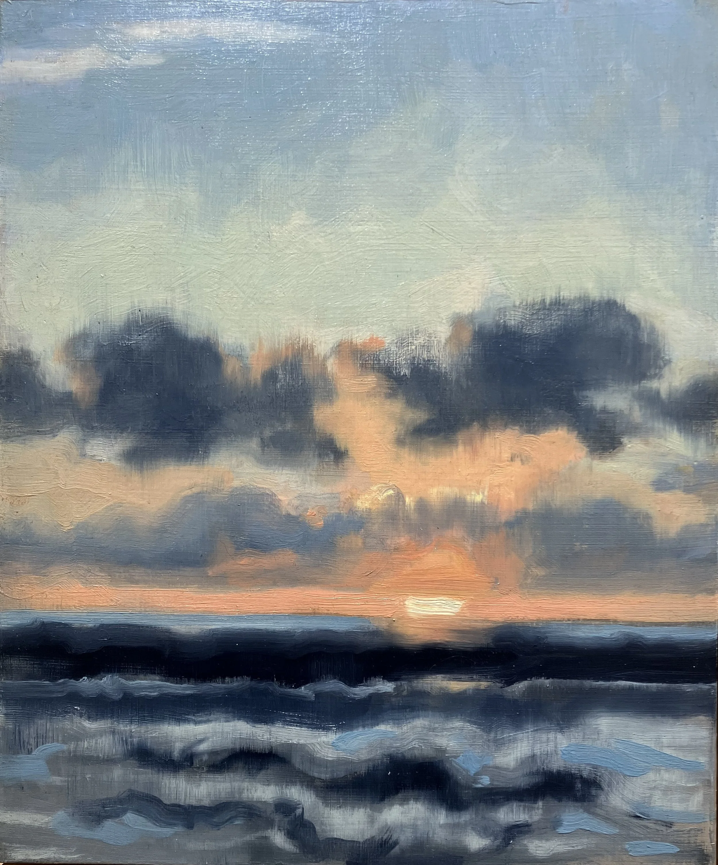LL19, oil on panel, 24.5 x 30cm