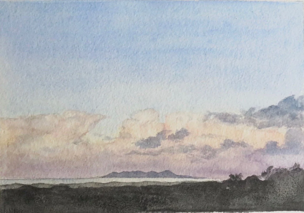Slow down, watercolour on Arches 300gsm paper, SOLD