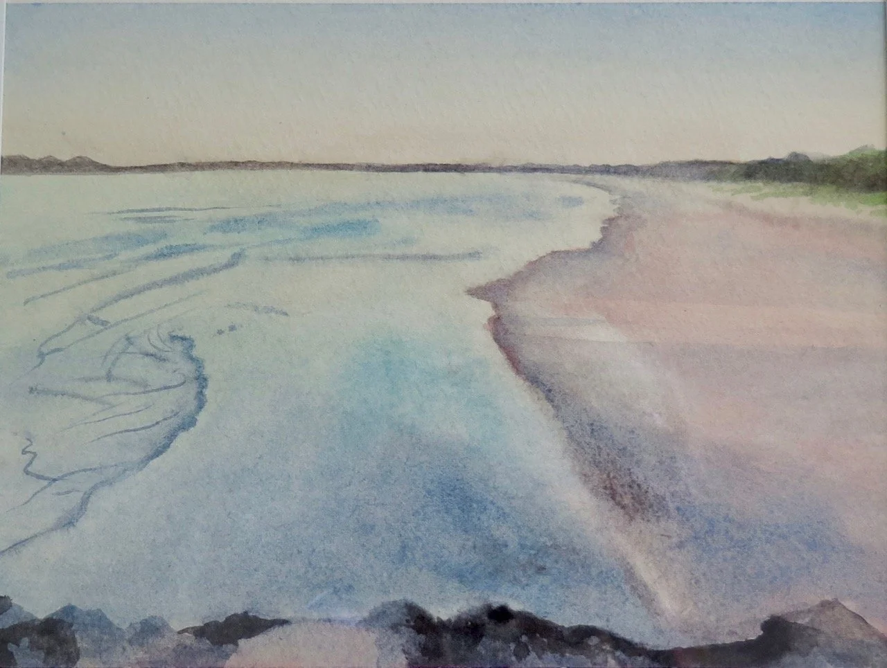 Convergence, watercolour on Arches 300gsm paper, SOLD