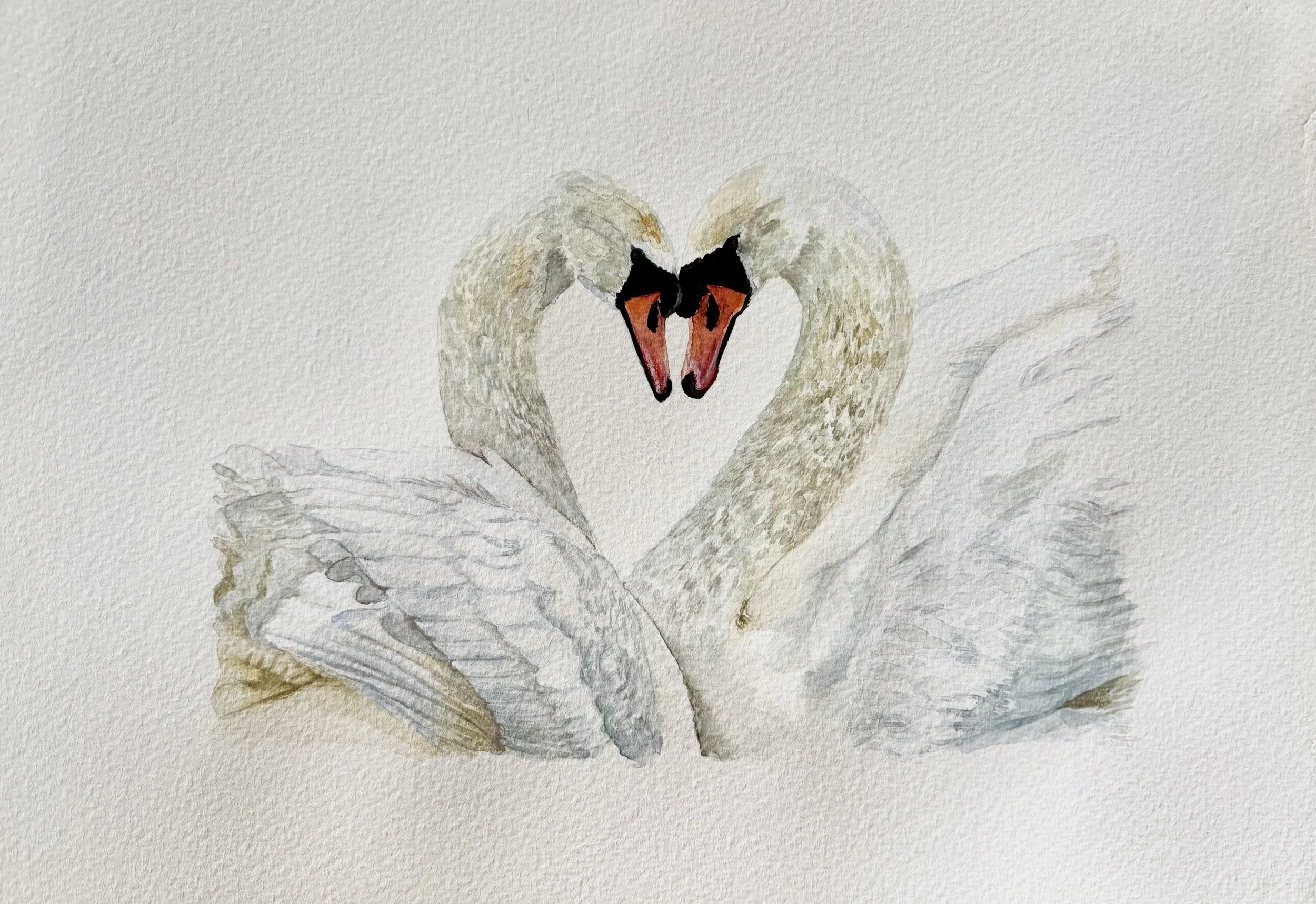 Mute Love Original Watercolour