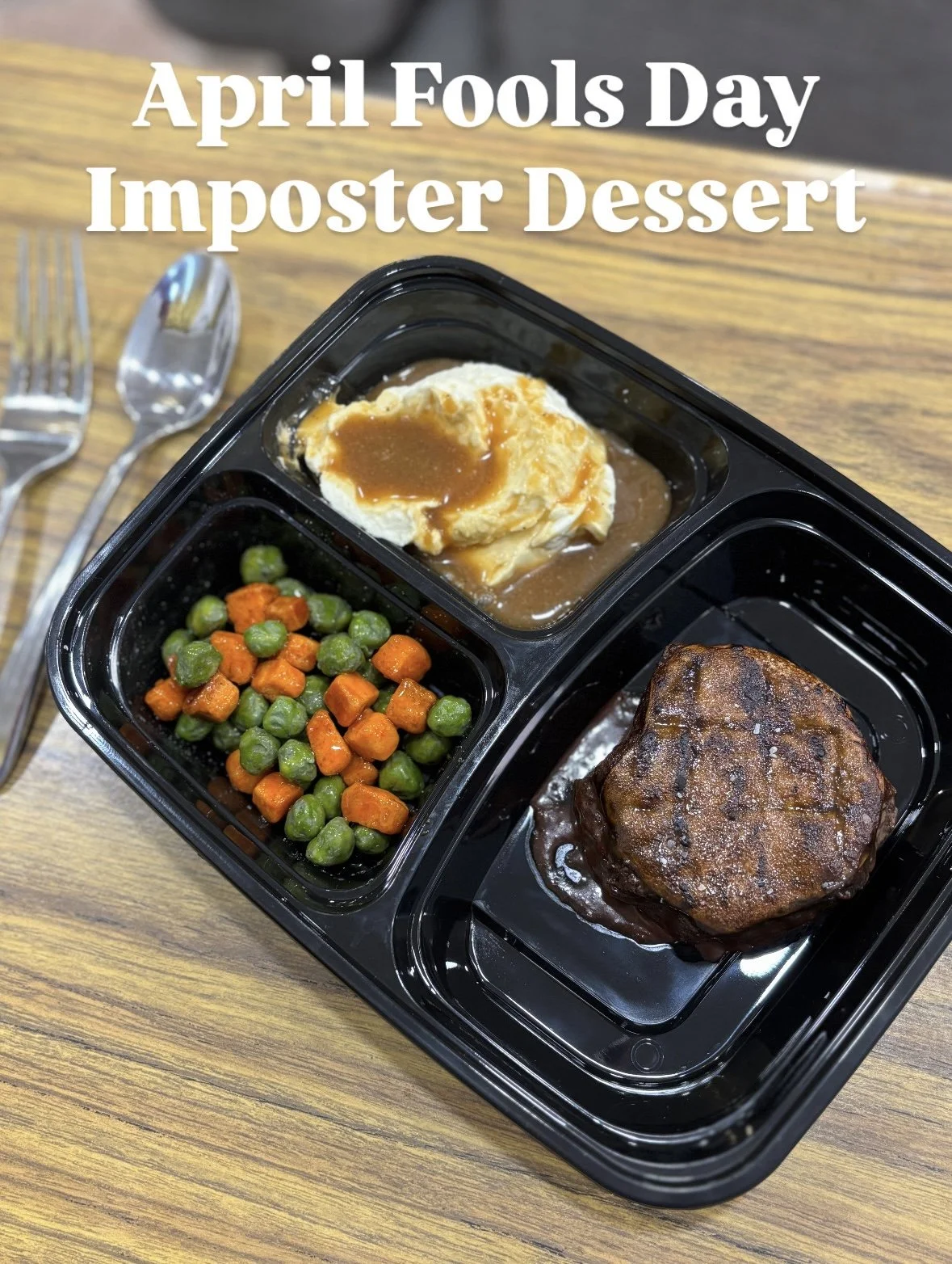 April Fools Dessert Imposter