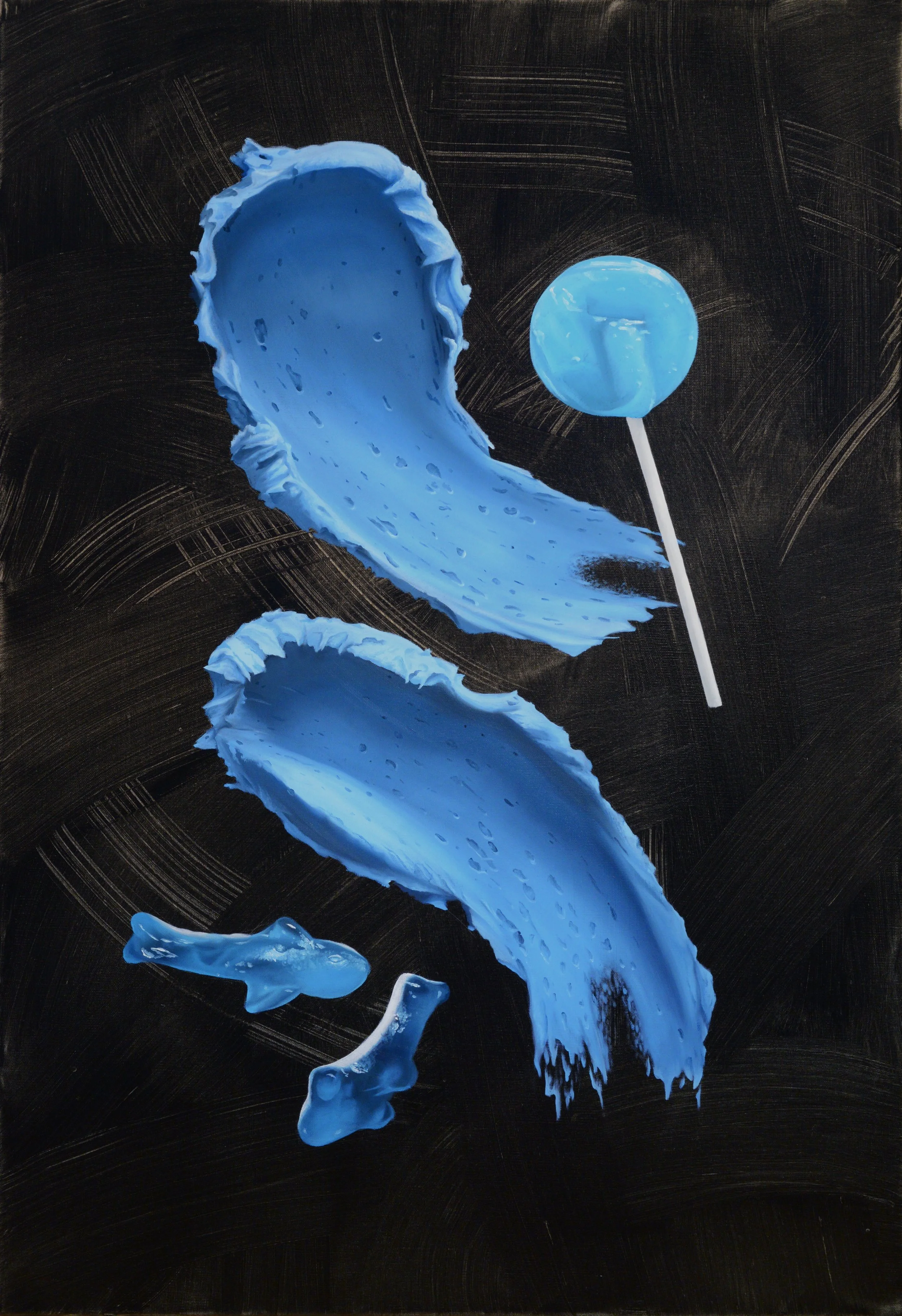 Something Blue
Oil on linen
90 x 60 cm