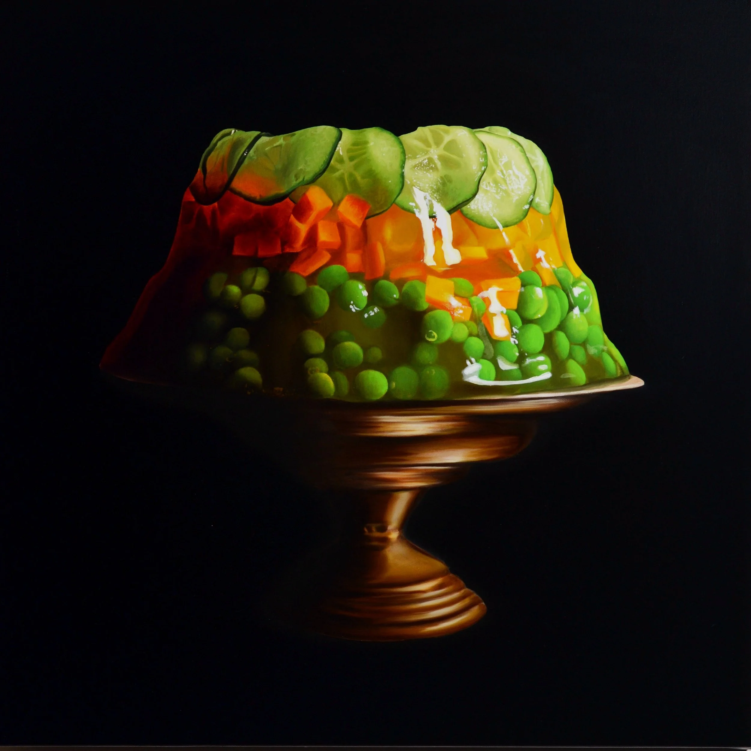 Summer Brawn
Oil on canvas
61 x 61 cm