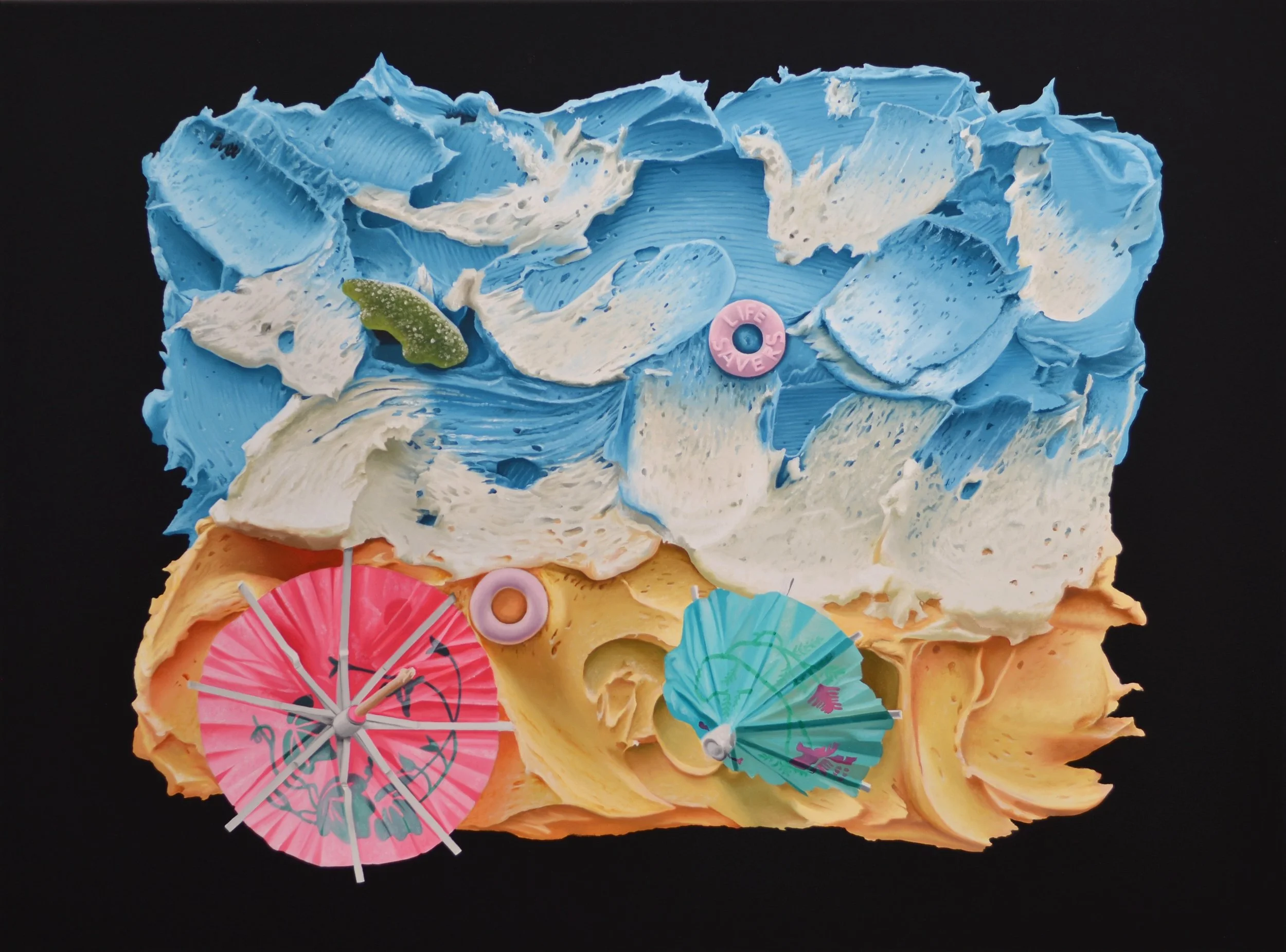 Windy Day at the Beach
Oil on canvas
101 x 76 cm