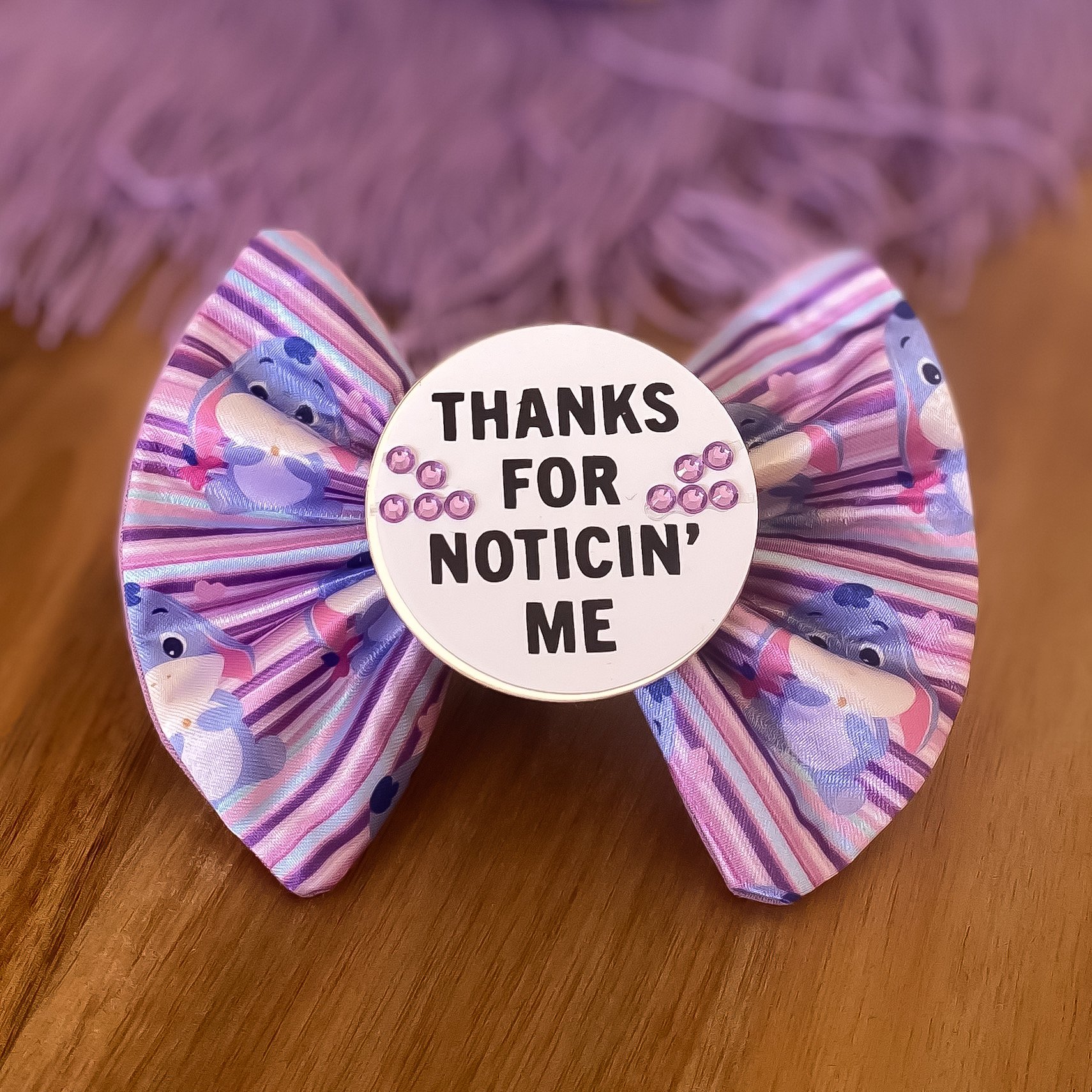 Soft Drama Chatter Bow