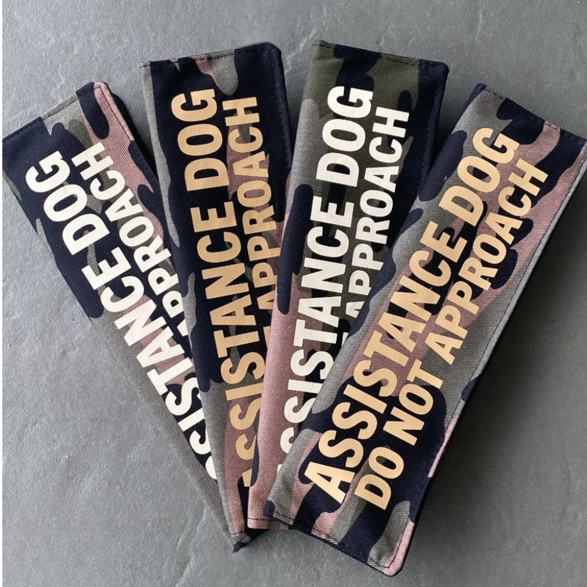 ASSISTANCE DOG Lead Sleeve - Camo