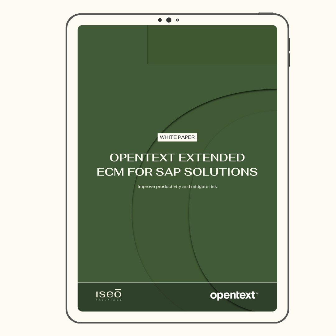 Opentext Ecm Installation OpenText Extended ECM for SAP Solutions