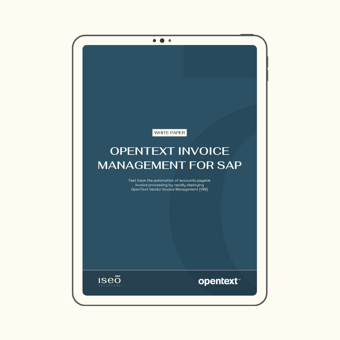 Streamline Procure-to-Pay with OpenText Invoice Management for SAP