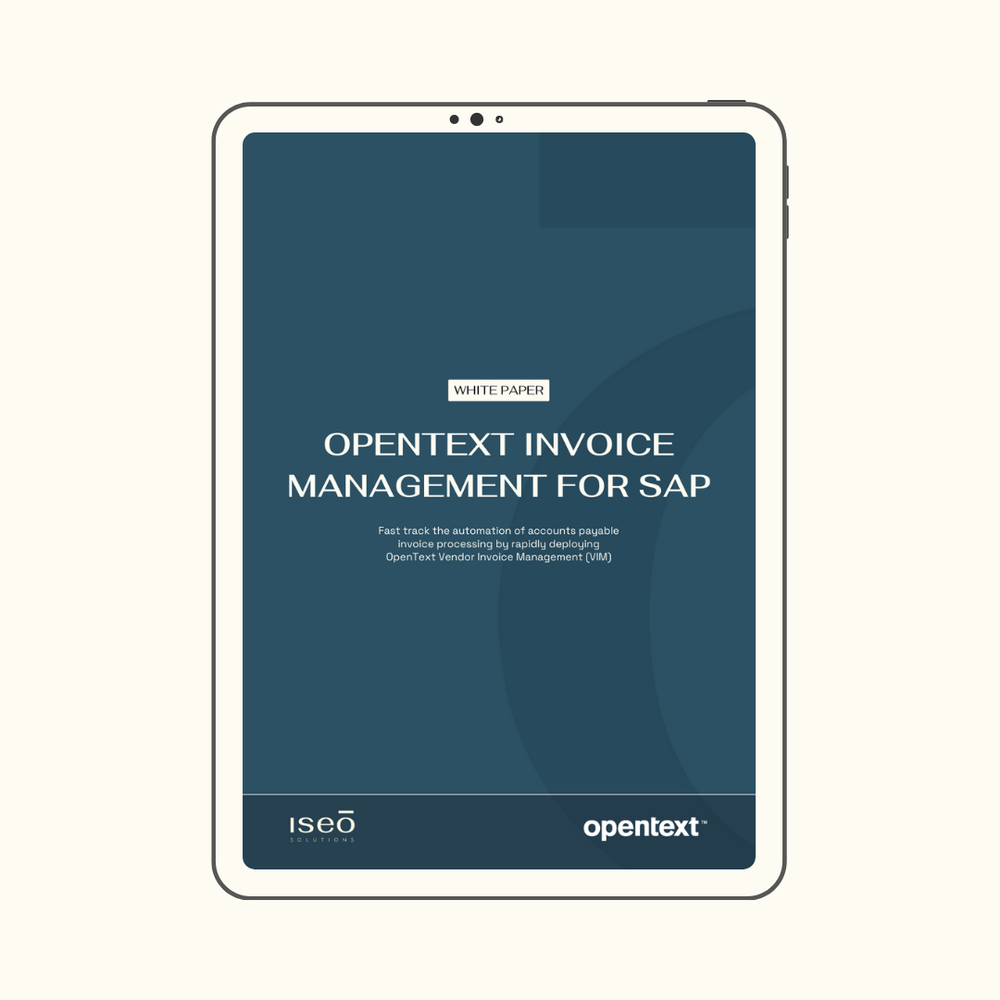 Streamline Procure-to-Pay with OpenText Invoice Management for SAP