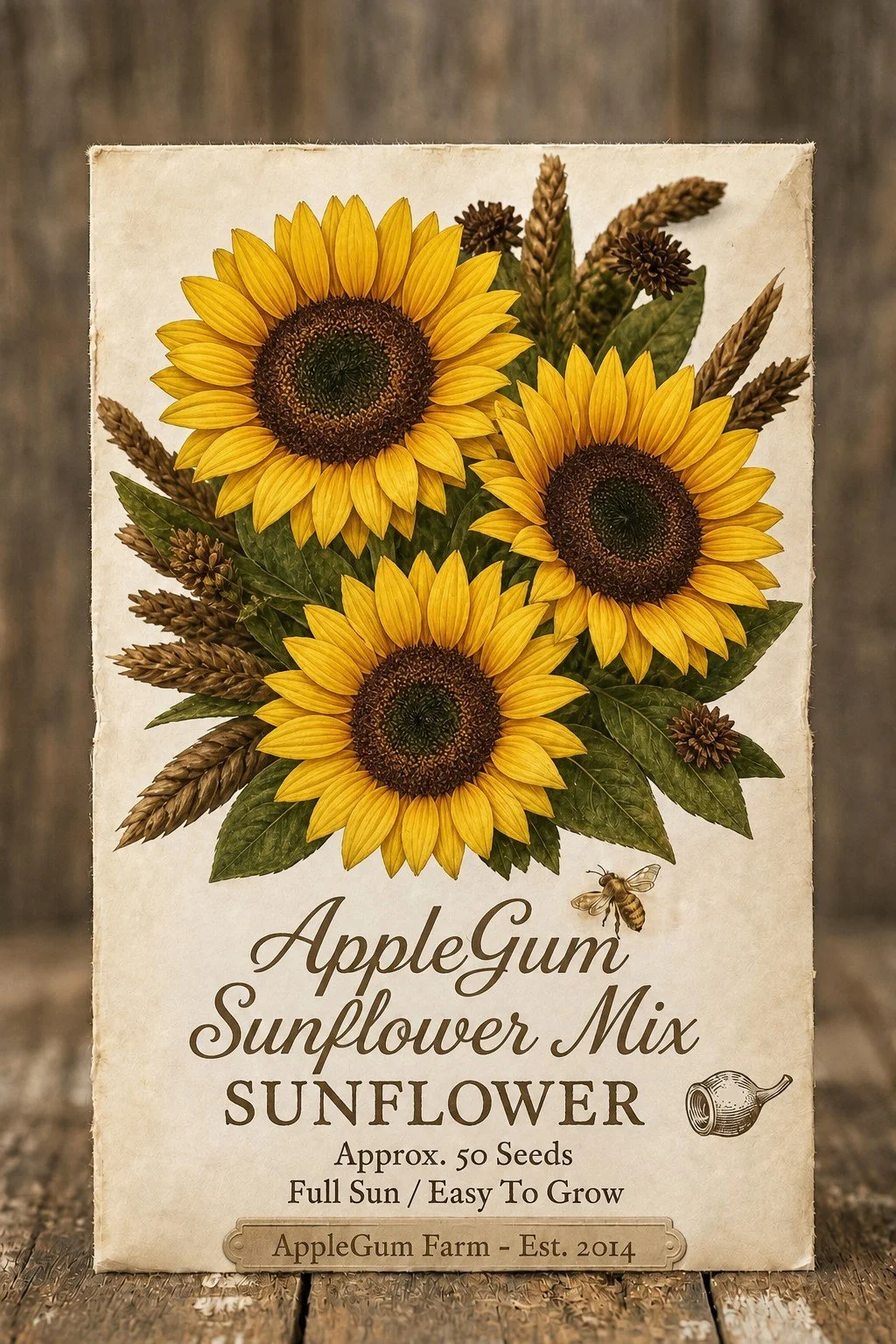 Seed - Sunflower - AppleGum Sunflower