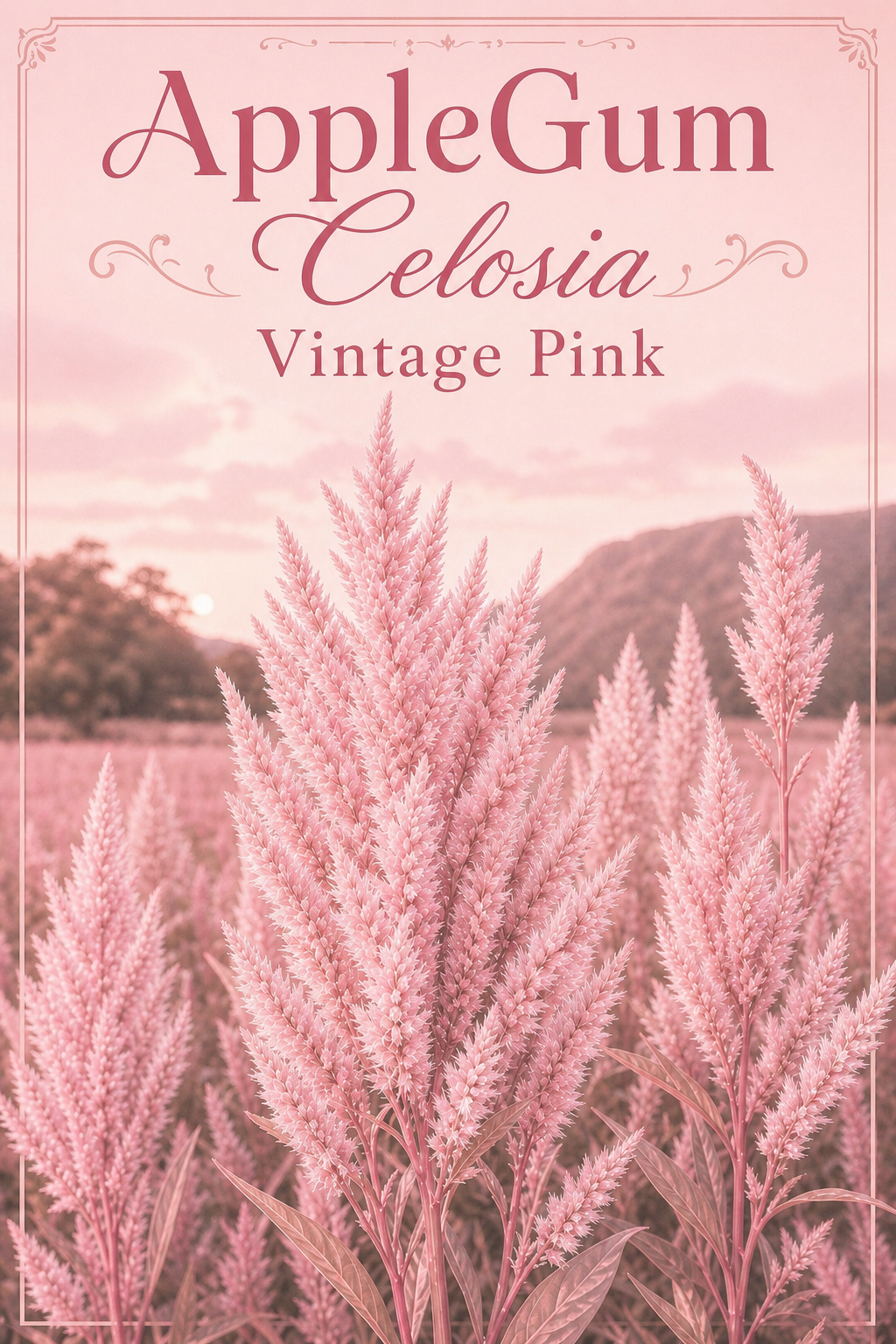 Seed - Celosia - AppleGum Celosia Pink