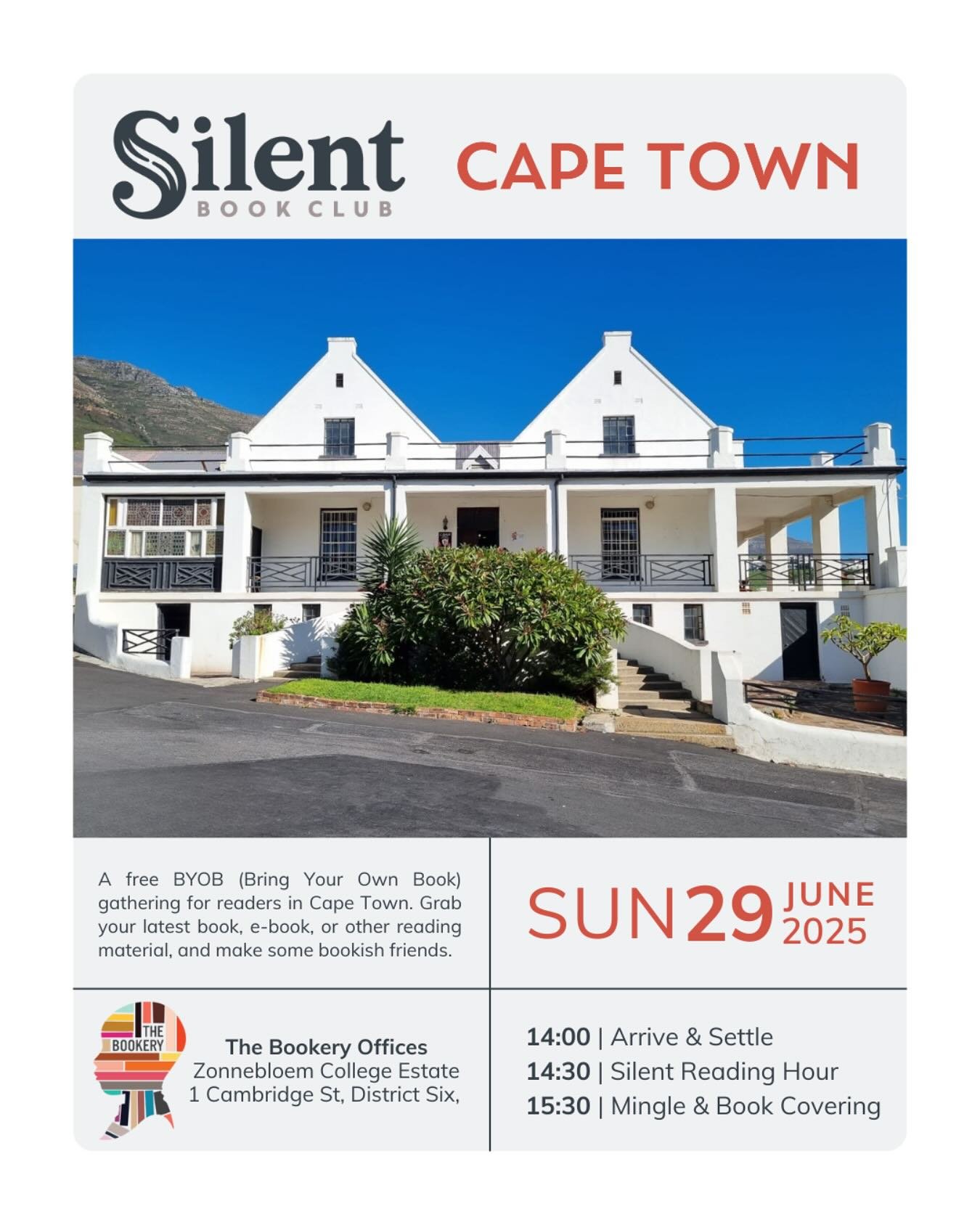 Let&rsquo;s keep hanging out with @thebookerycpt 🎉📚

We&rsquo;re headed to The Bookery&rsquo;s offices at Zonnebloem College Estate in District Six! It&rsquo;s a beautiful building filled with lots of books. Make sure to have SnapScan downloaded if